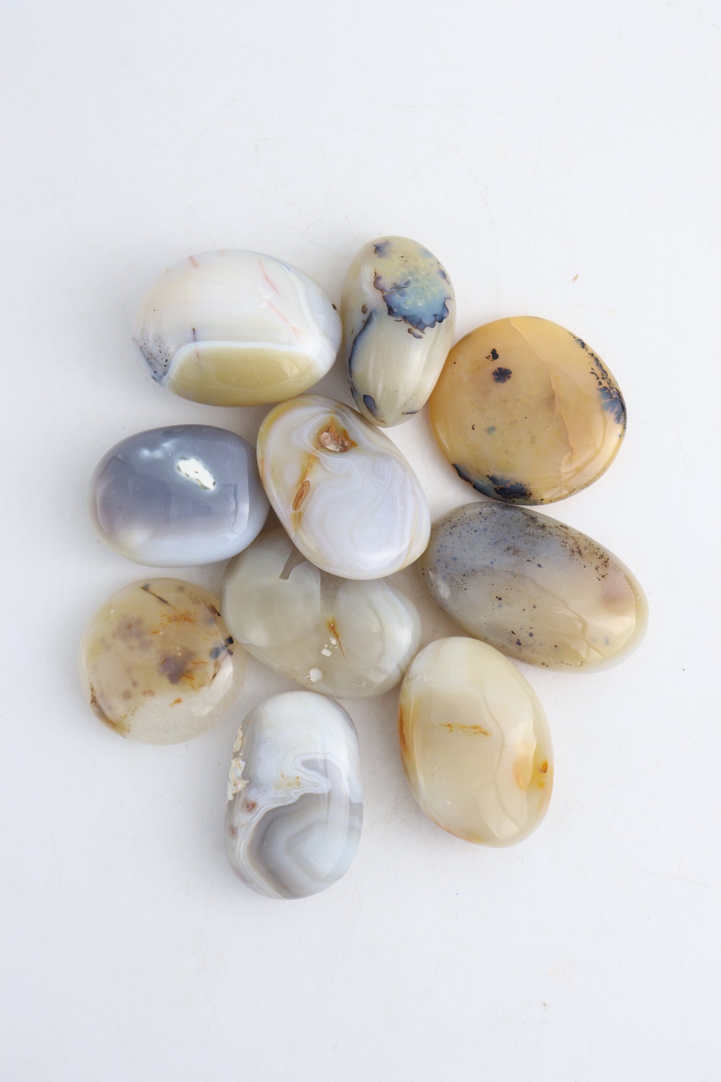 1 Kg Agate Palm Stones | Mi Esperanza Minerals | Supplier of Crystals and Onyx