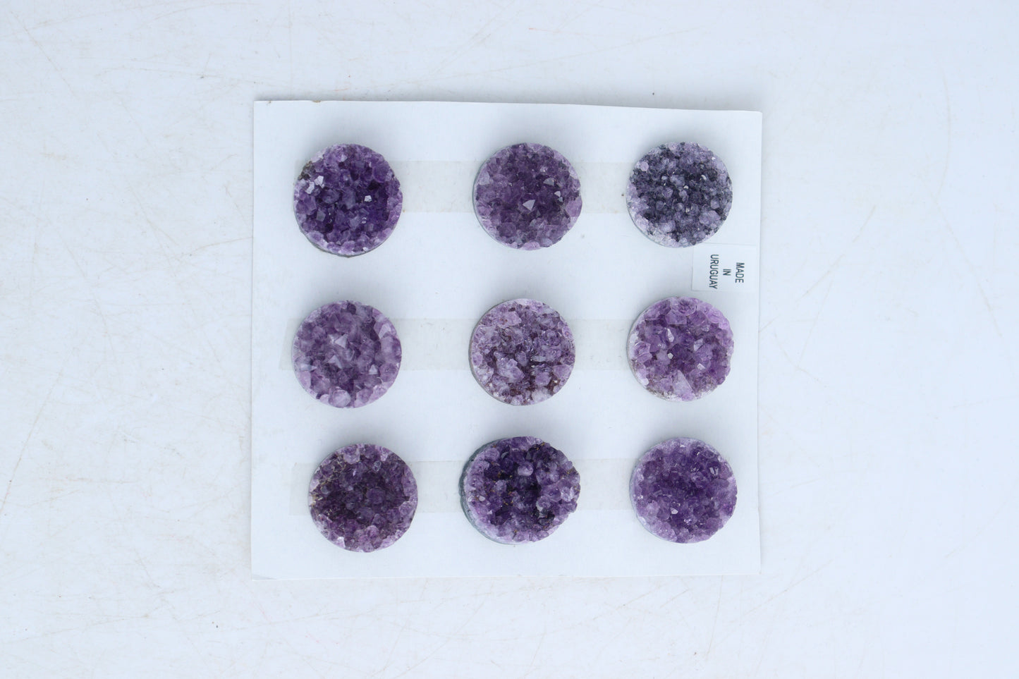 Amethyst Cabs Set of 9 - Expert Supplier of Wholesale Crystals & Bulk Gemstones