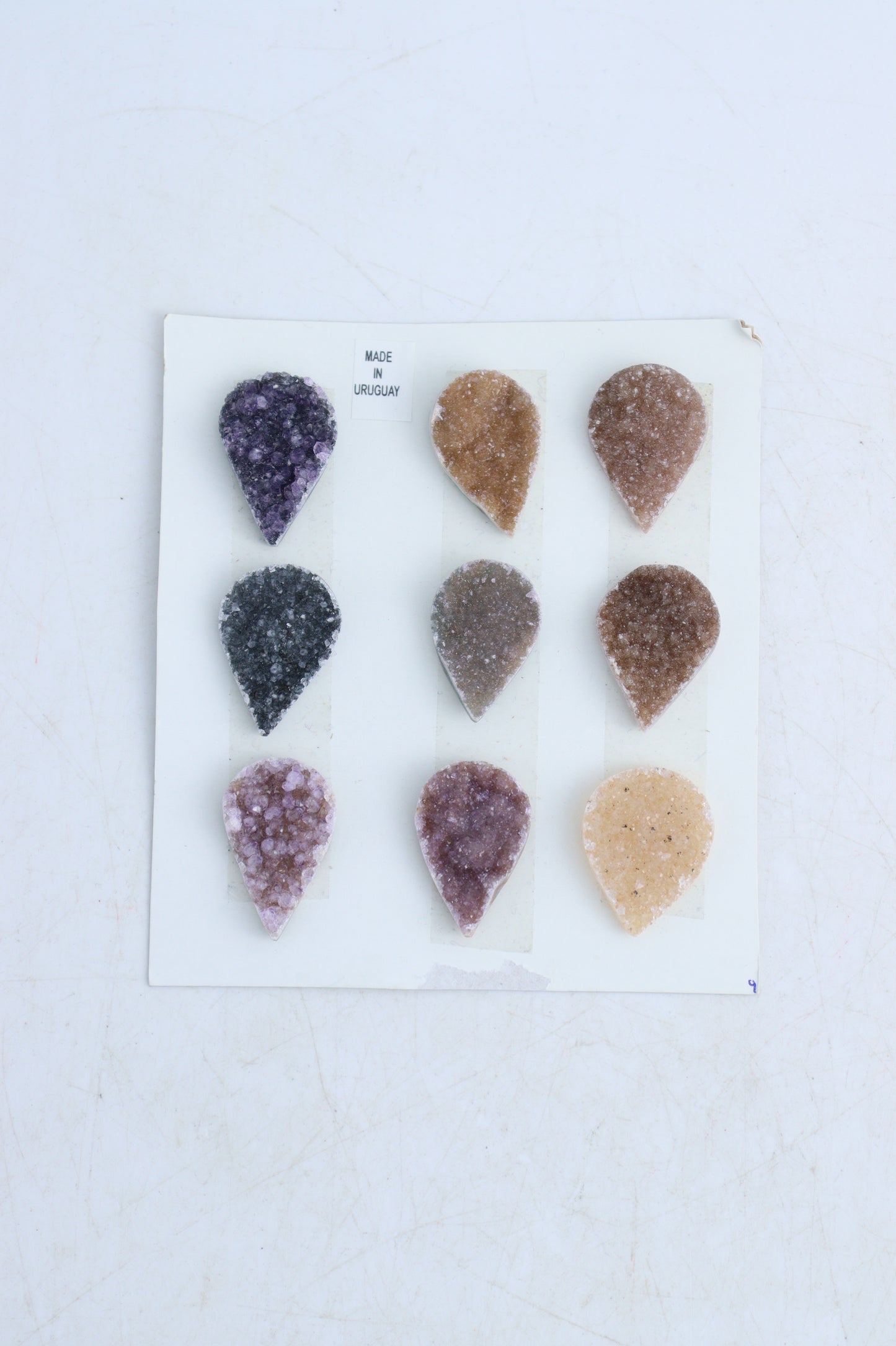 Amethyst Cabs Set of 9 - Expert Supplier of Wholesale Crystals & Bulk Gemstones