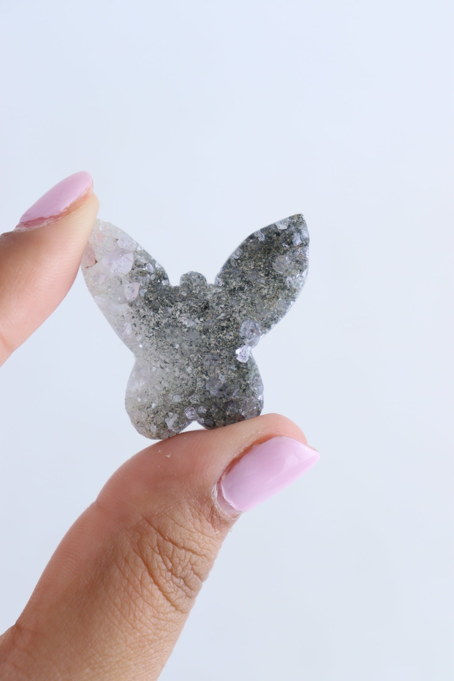 Amethyst Butterfly Cabs Set of 9 - Expert Supplier of Wholesale Crystals & Bulk Gemstones