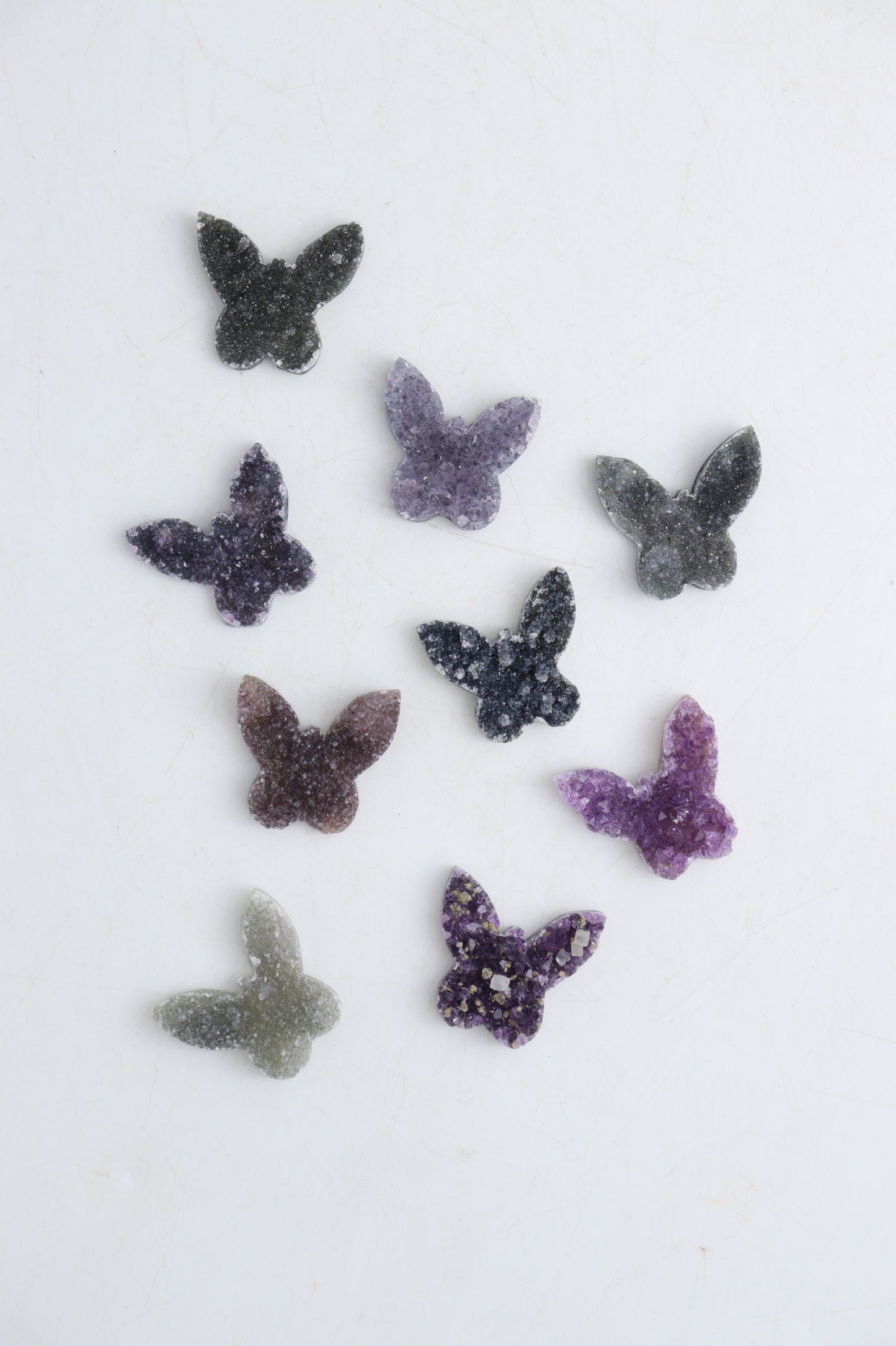 Amethyst Butterfly Cabs - Expert Supplier of Wholesale Crystals & Bulk Gemstones