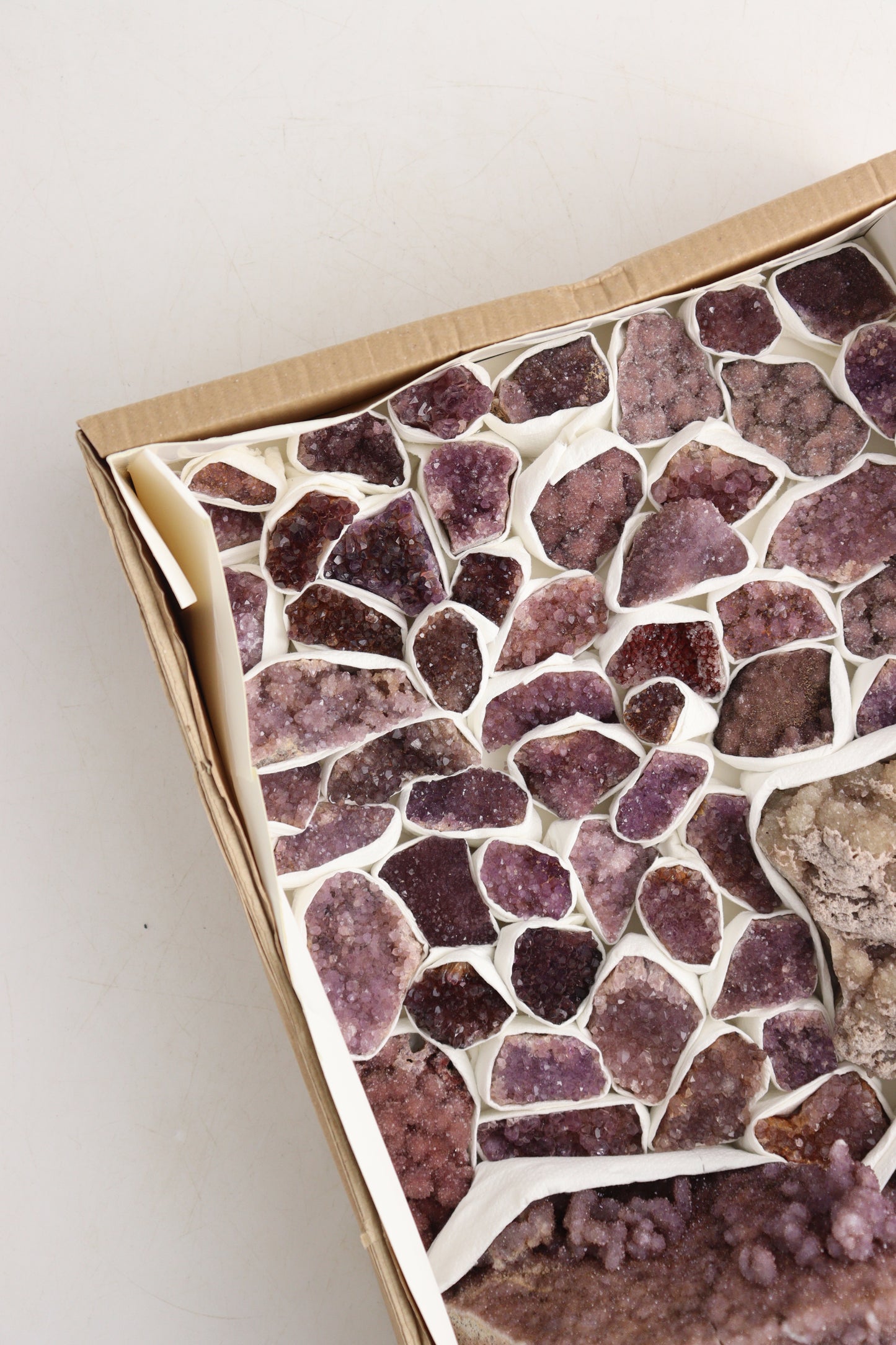 Amethyst Cluster Flat - Expert Supplier of Wholesale Crystals & Bulk Gemstones