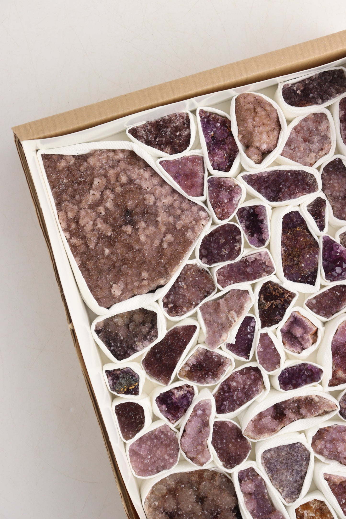 Amethyst Cluster Flat - Expert Supplier of Wholesale Crystals & Bulk Gemstones