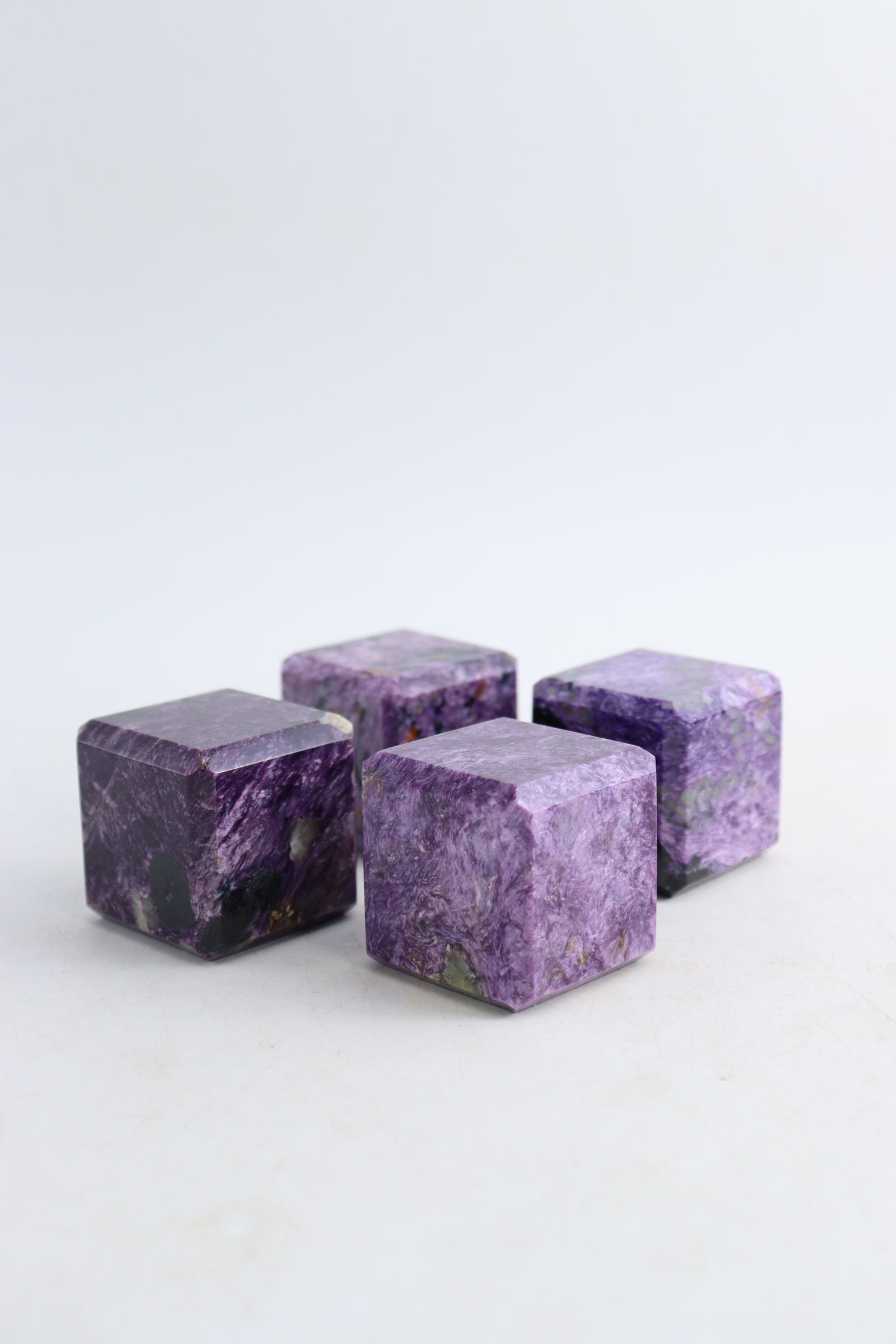Charoite Cubes - Expert Supplier of Wholesale Crystals & Bulk Gemstones