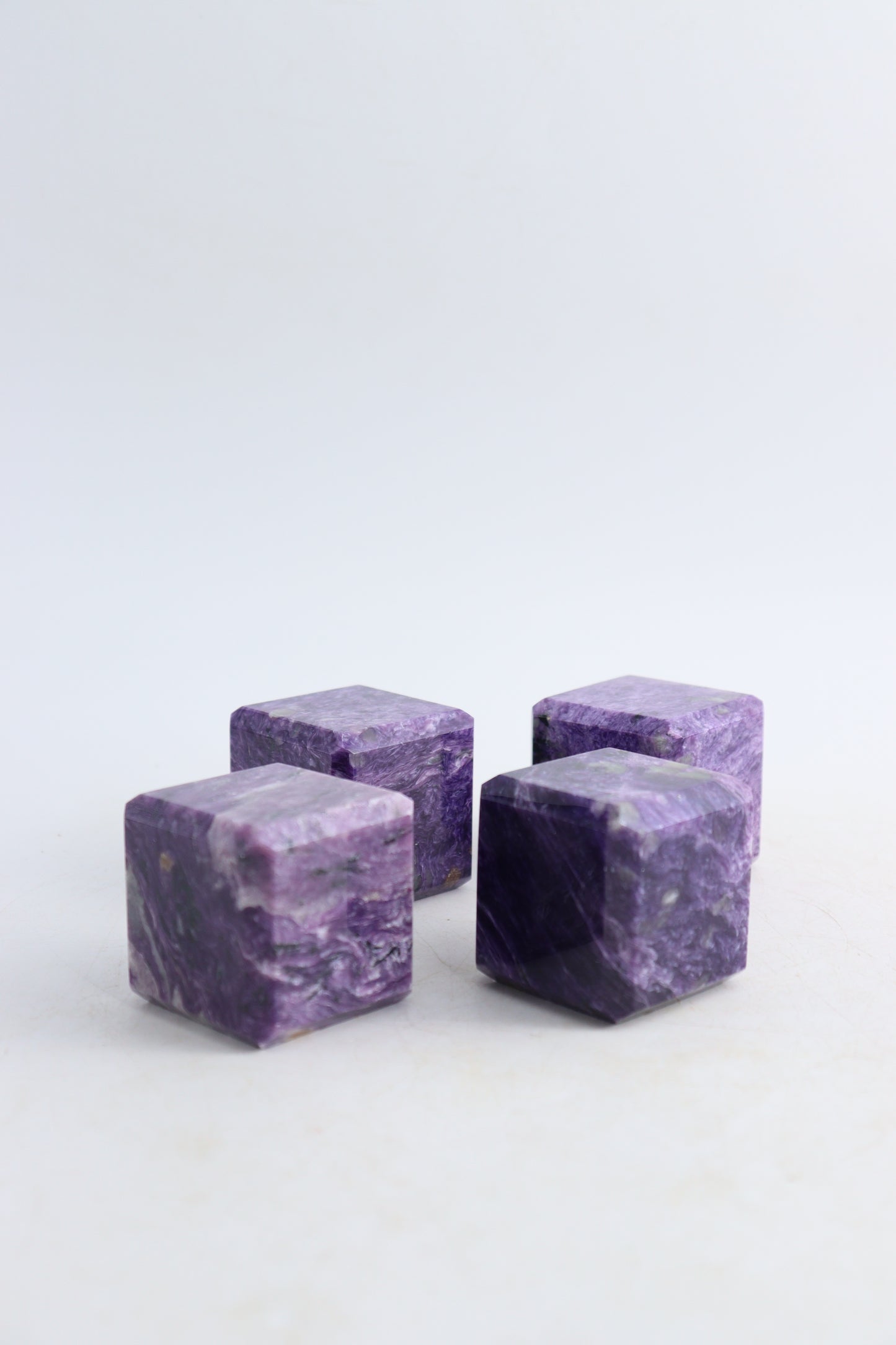 Charoite Cubes - Expert Supplier of Wholesale Crystals & Bulk Gemstones