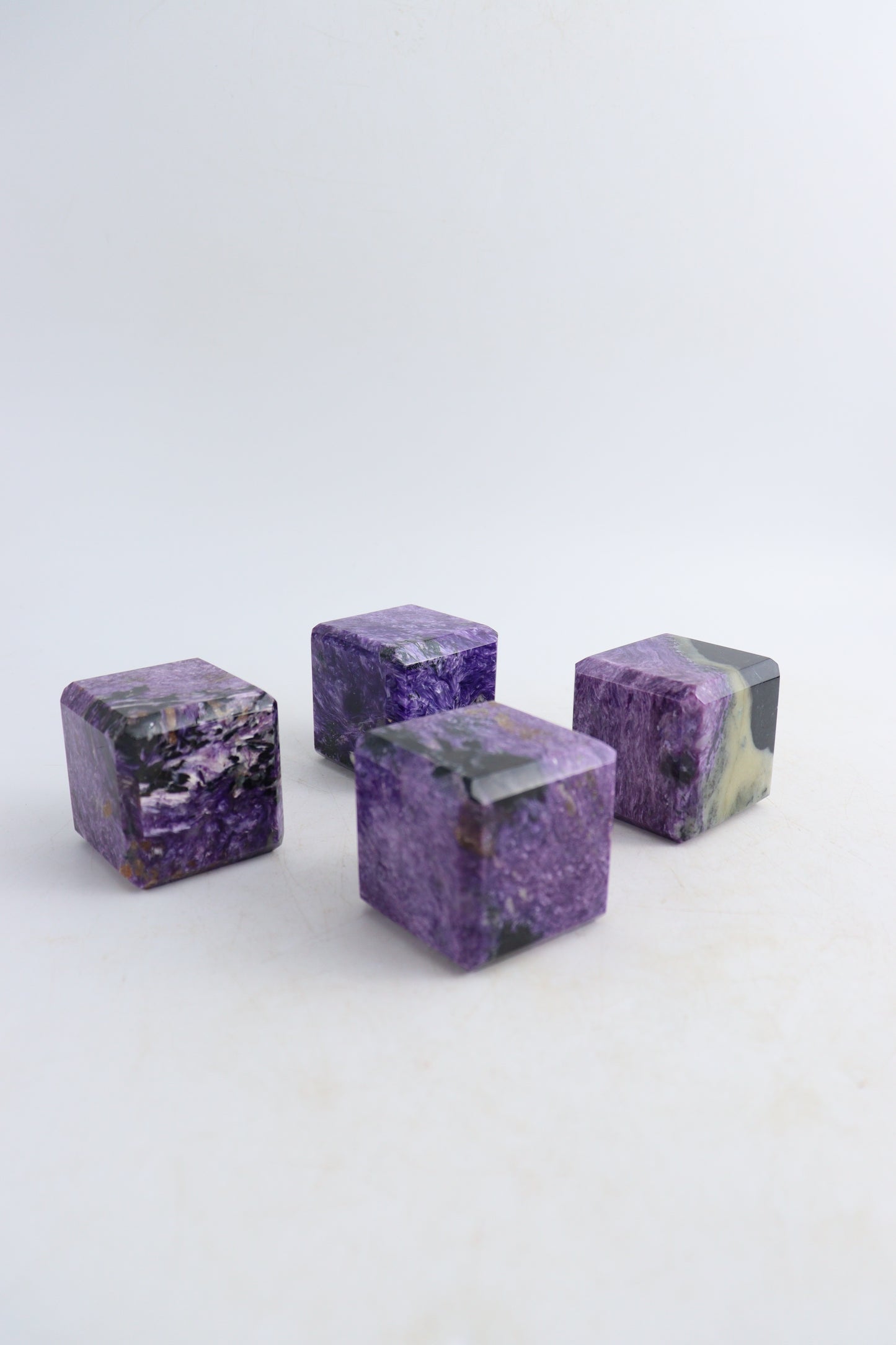 Charoite Cubes - Expert Supplier of Wholesale Crystals & Bulk Gemstones