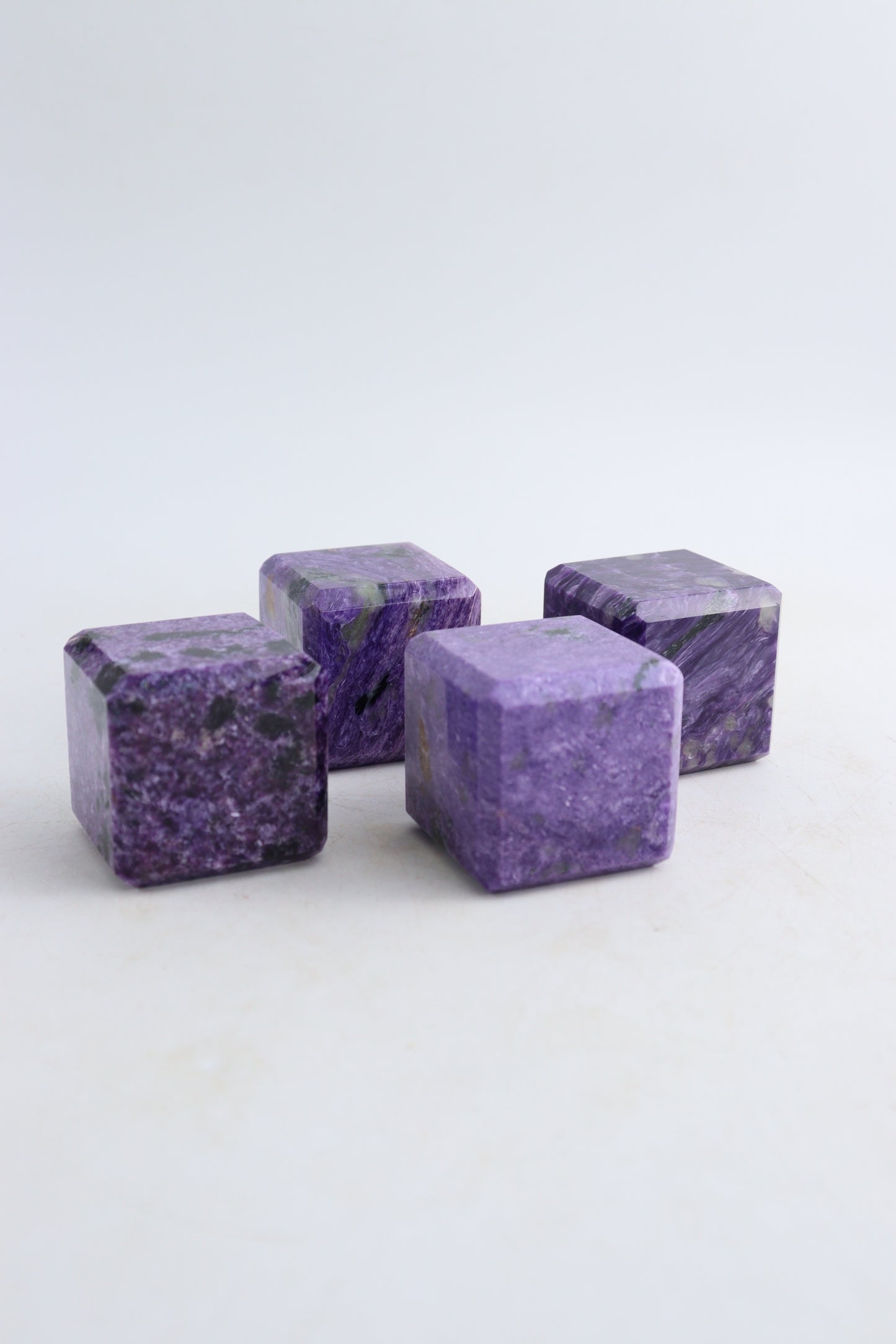 Charoite Cubes - Expert Supplier of Wholesale Crystals & Bulk Gemstones