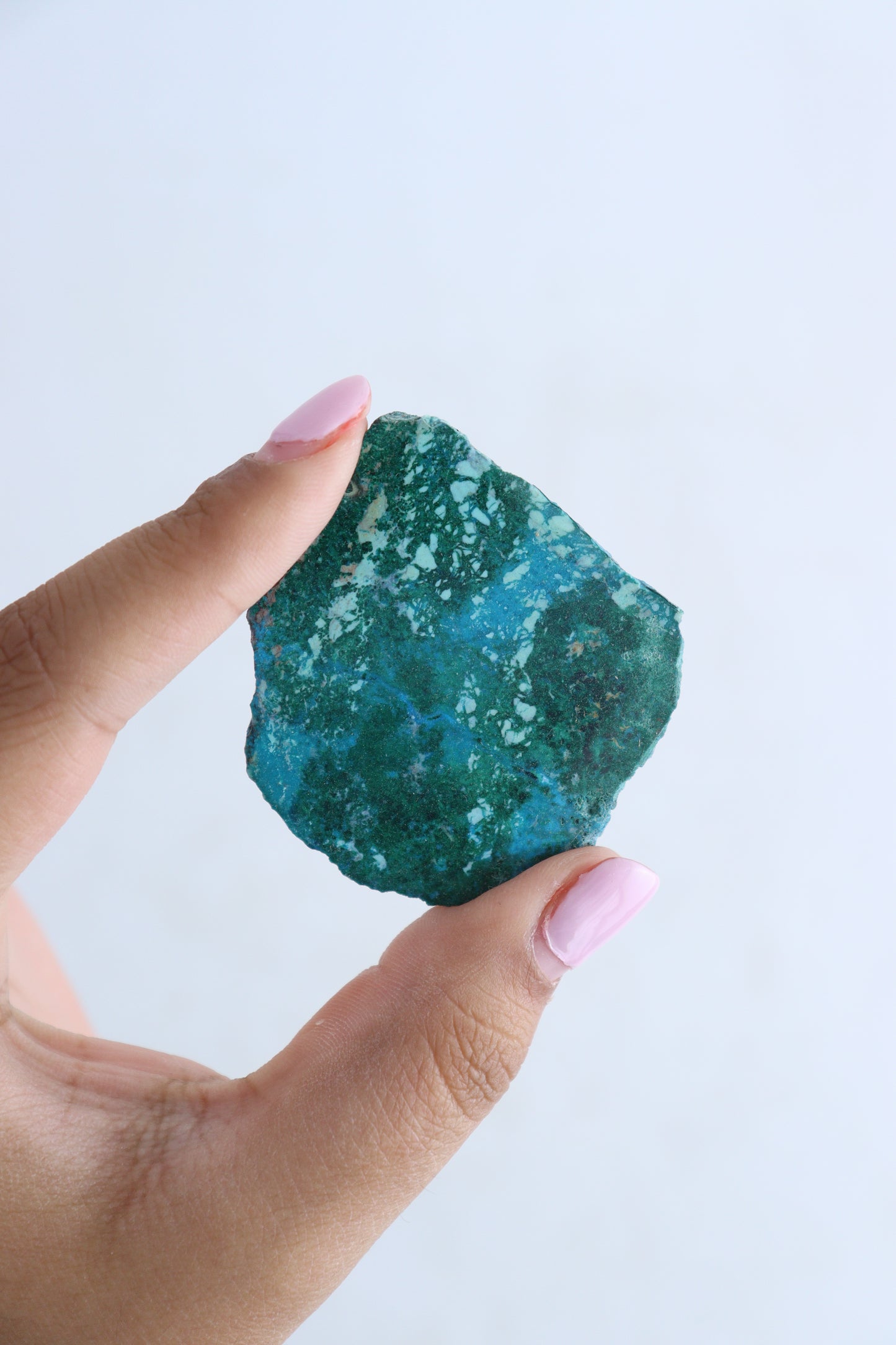 Chrysocolla Flat - Expert Supplier of Wholesale Crystals & Bulk Gemstones