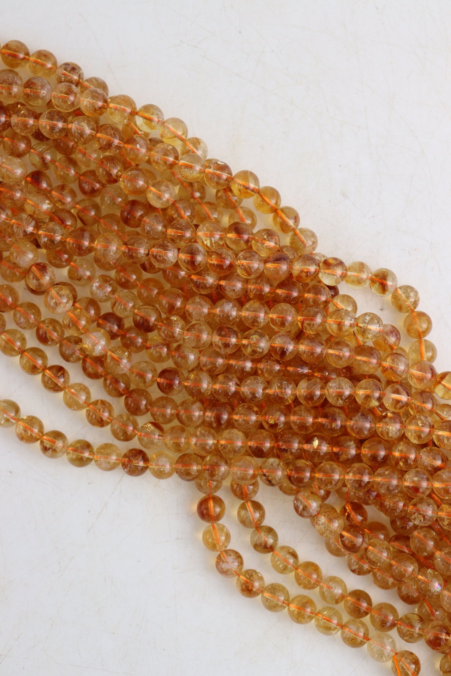 Citrine 10mm Round Beads | Mi Esperanza Minerals | Supplier of Crystals and Onyx