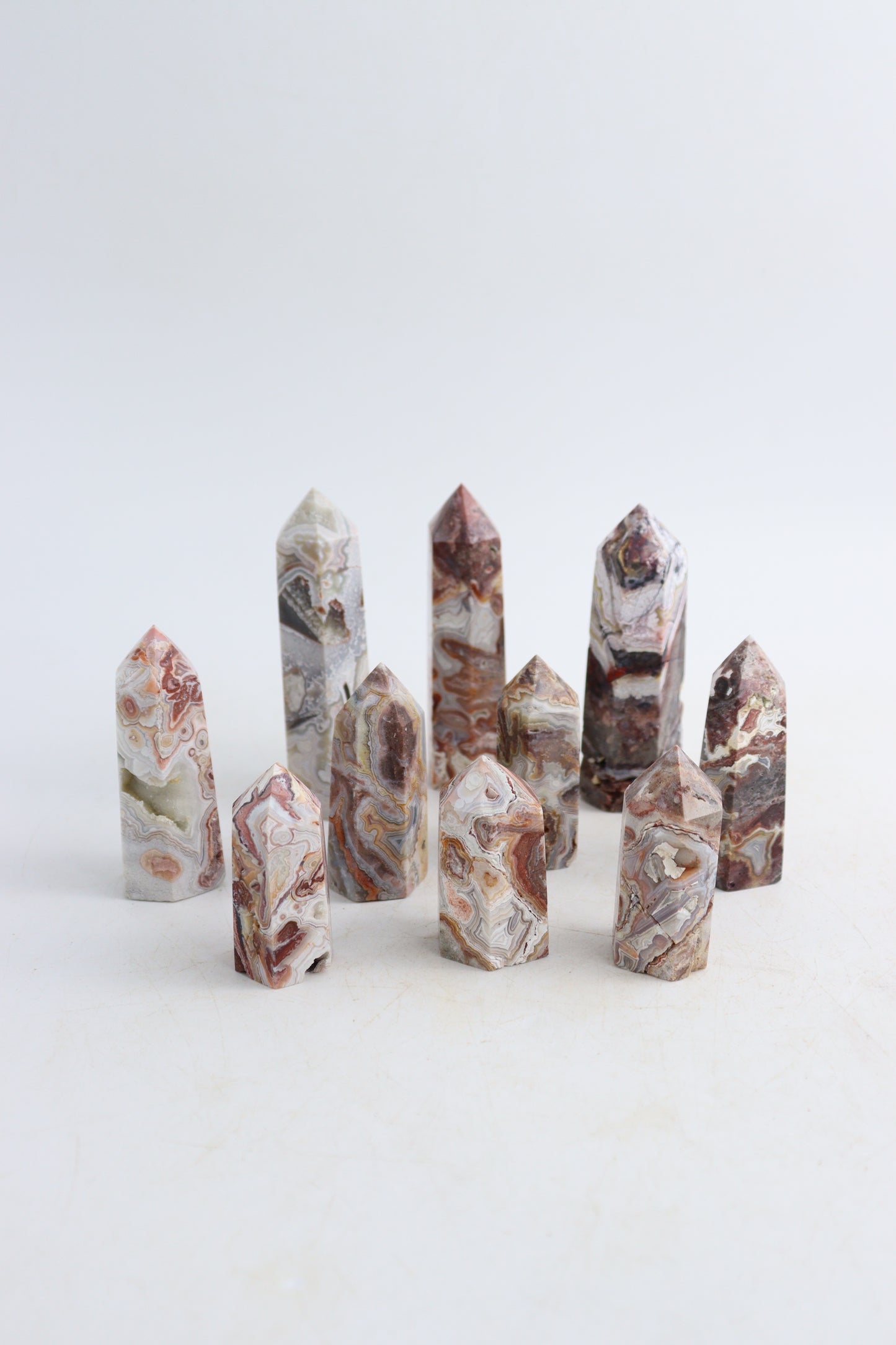 Crazy Lace Agate Towers - Expert Supplier of Wholesale Crystals & Bulk Gemstones