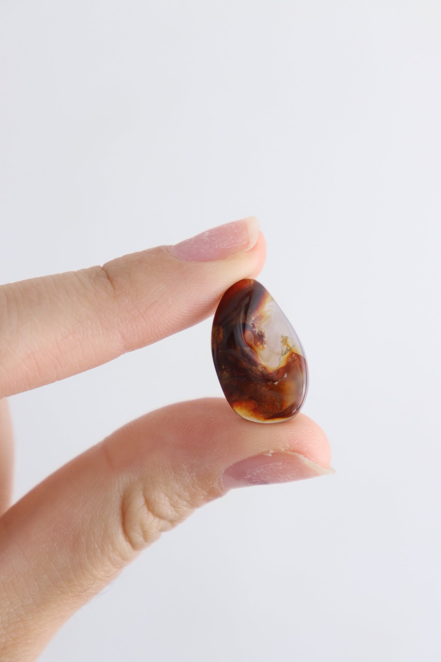 Fire Quartz Cabs Set of 8 | Mi Esperanza Minerals | Supplier of Crystals and Onyx
