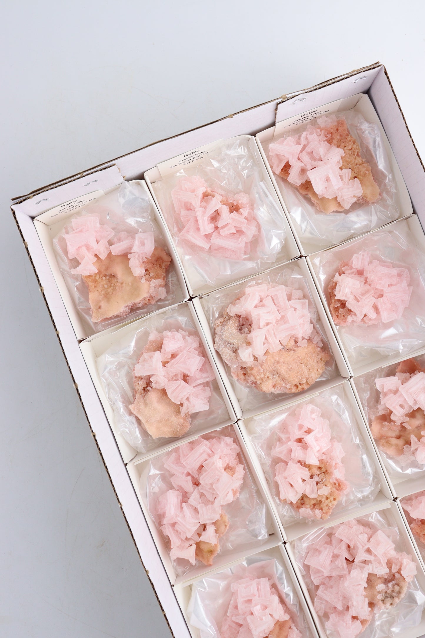 Pink Halite Flat - Expert Supplier of Wholesale Crystals & Bulk Gemstones