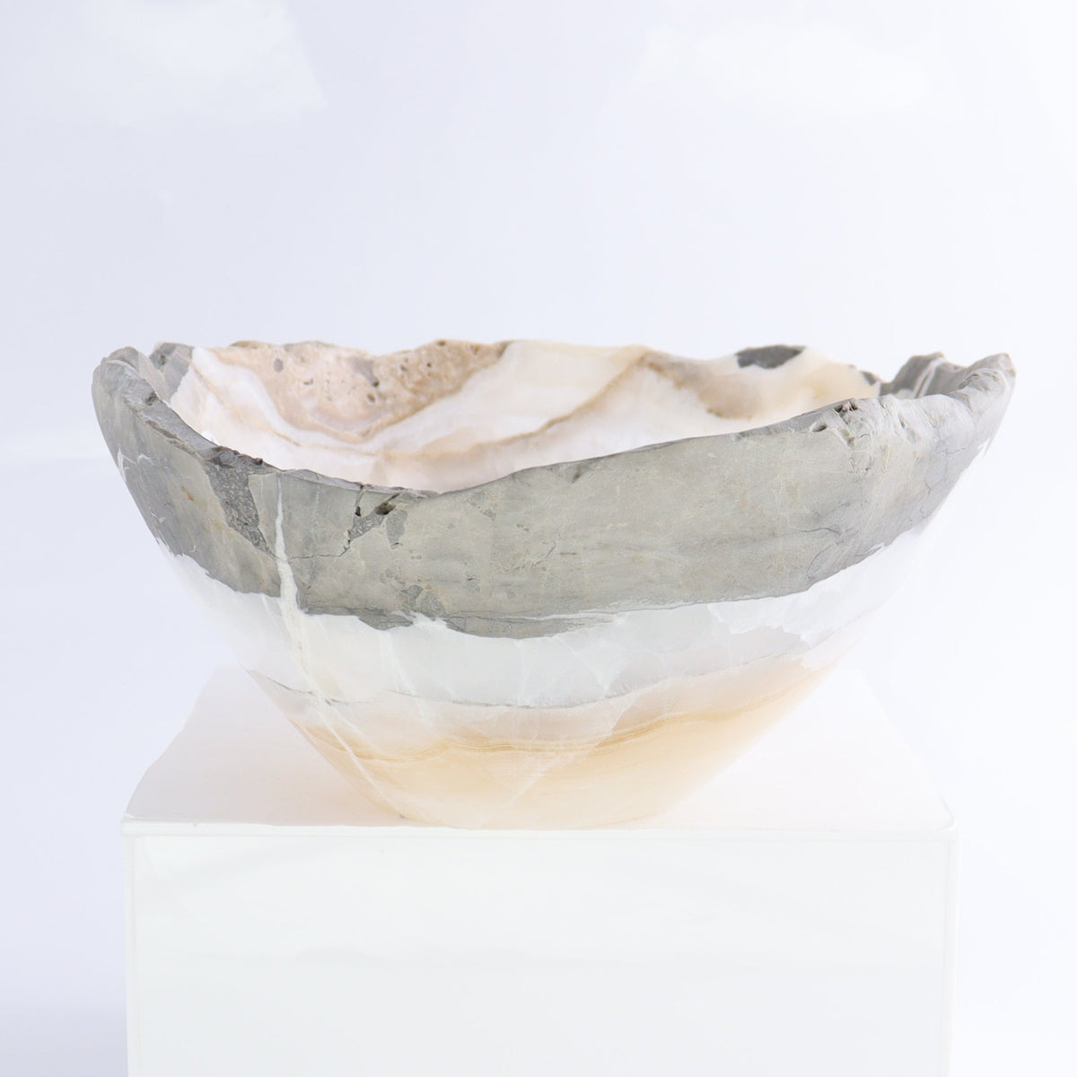 Mexican Onyx/Calcite Bowl | Mi Esperanza Minerals | Supplier of Crystals and Onyx