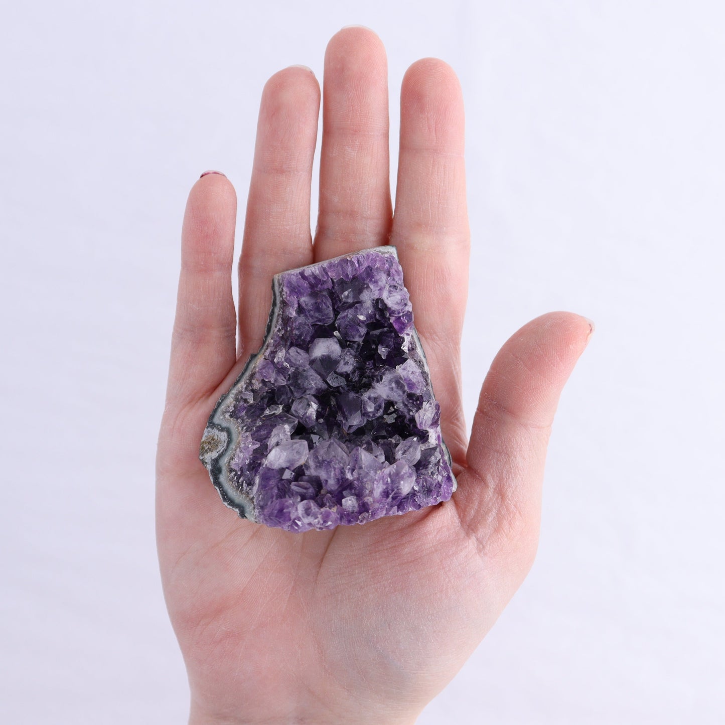 Uruguay Amethyst Cut Base Set of 8 | Mi Esperanza Minerals | Supplier of Crystals and Onyx