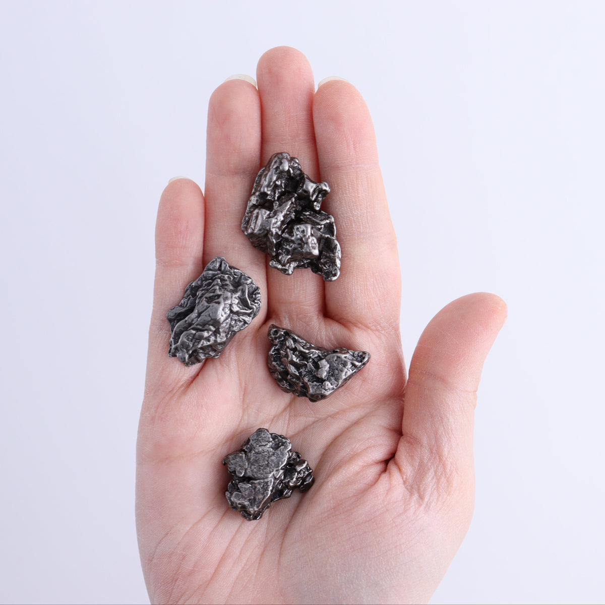 Campos del Cielo Meteorites Set of 8 | Mi Esperanza Minerals | Supplier of Crystals and Onyx