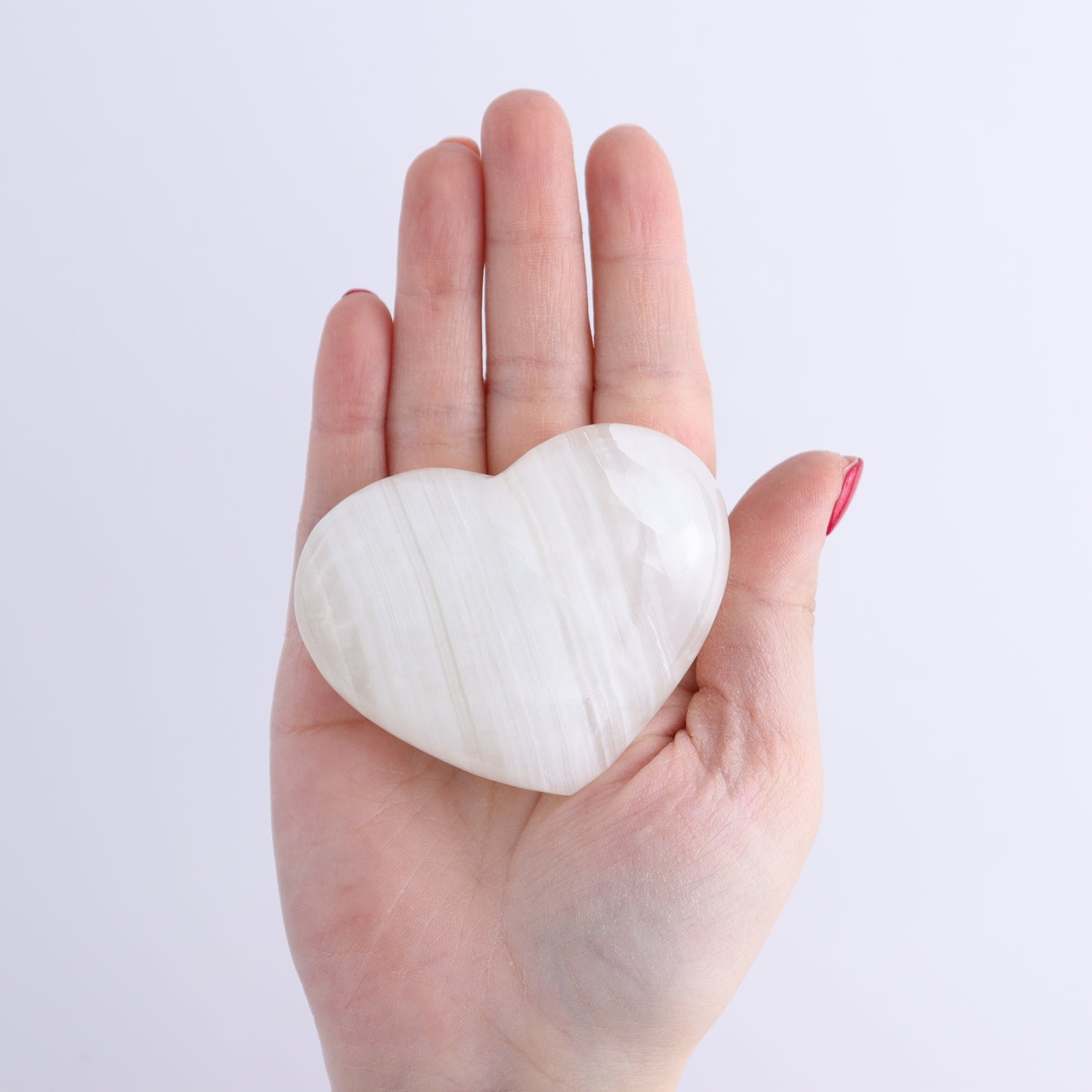 Onyx/Calcite Hearts Set of 7 | Mi Esperanza Minerals | Supplier of Crystals and Onyx