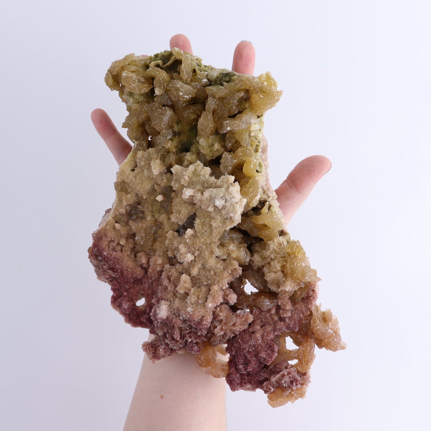 Halite on Trona from Owens Lake Set of 2 | Mi Esperanza Minerals | Supplier of Crystals and Onyx