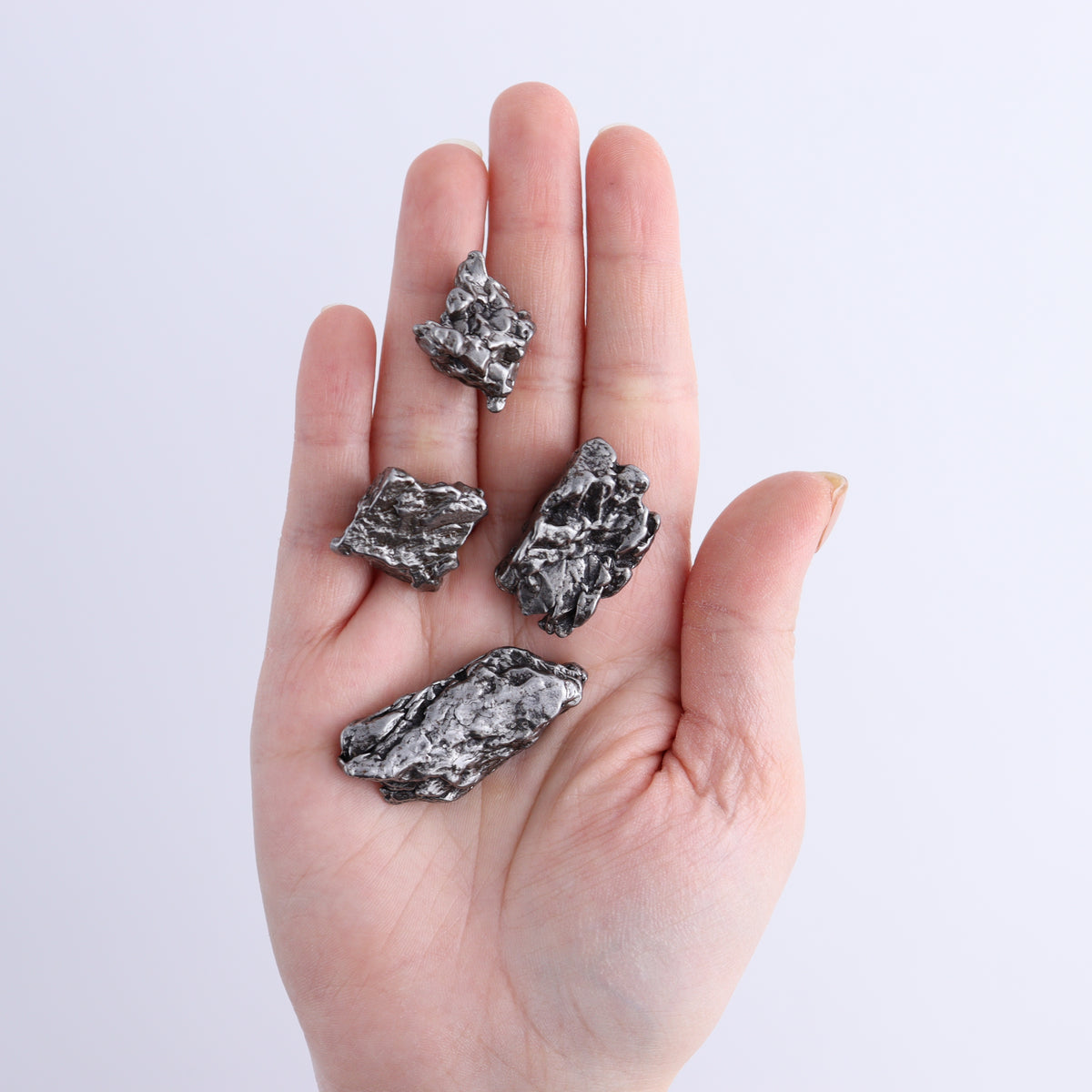 Campos del Cielo Meteorites Set of 8 | Mi Esperanza Minerals | Supplier of Crystals and Onyx