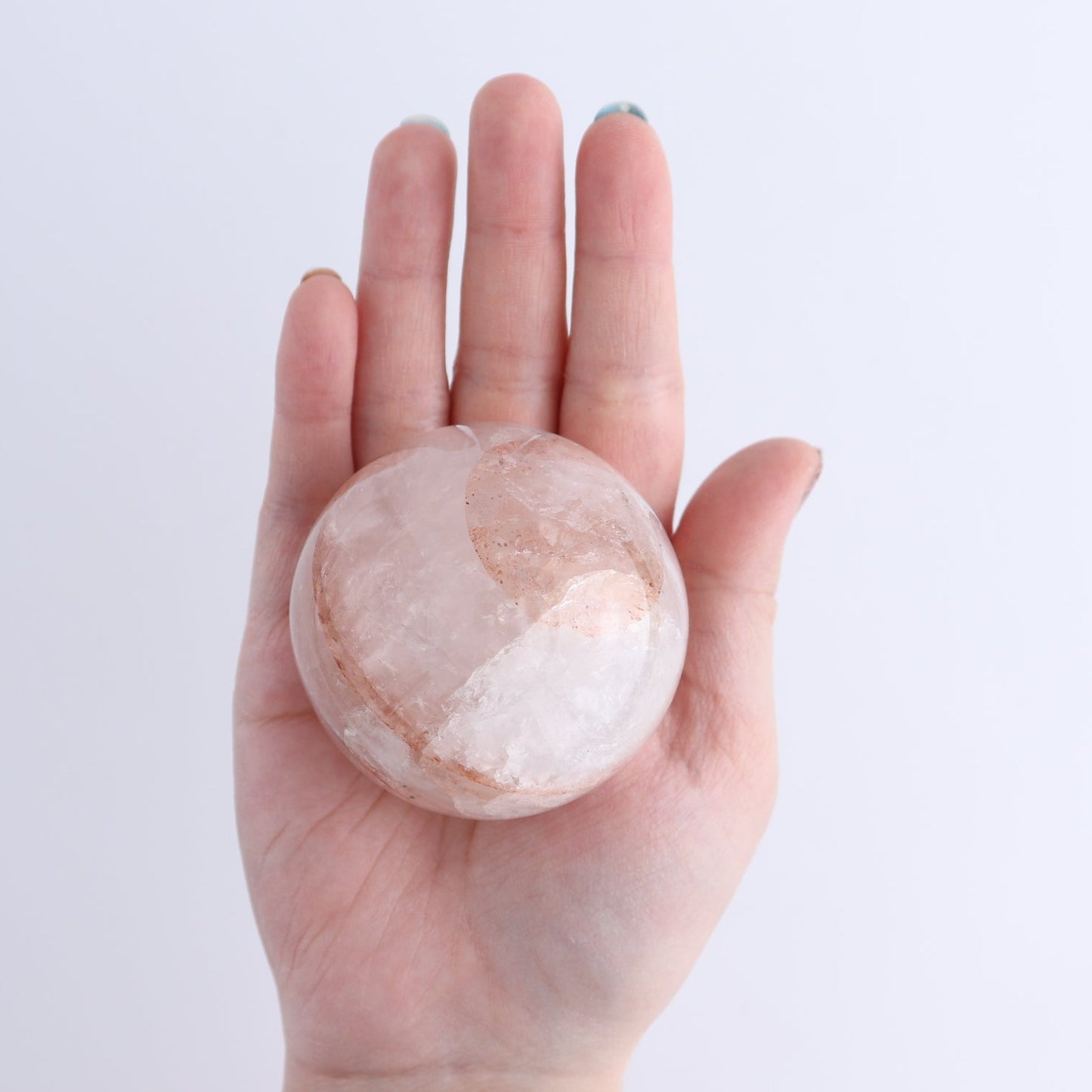 Fire Quartz Spheres Set of 5