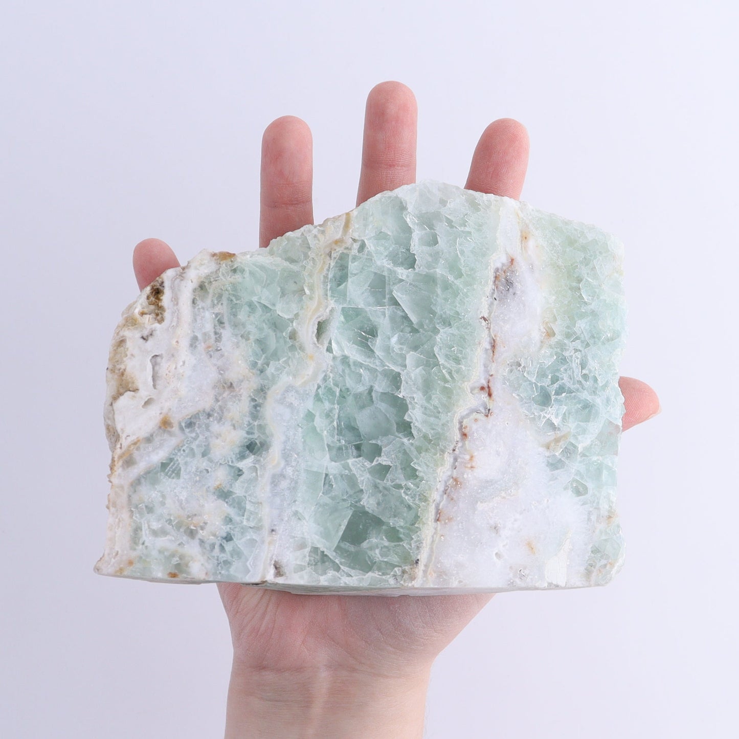 Fluorite Face Polished Set of 8 | Mi Esperanza Minerals | Supplier of Crystals and Onyx