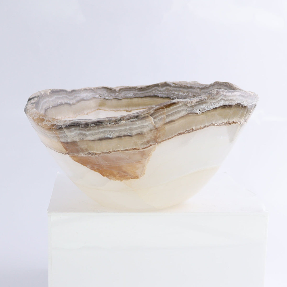 Mexican Onyx/Calcite Bowl | Mi Esperanza Minerals | Supplier of Crystals and Onyx