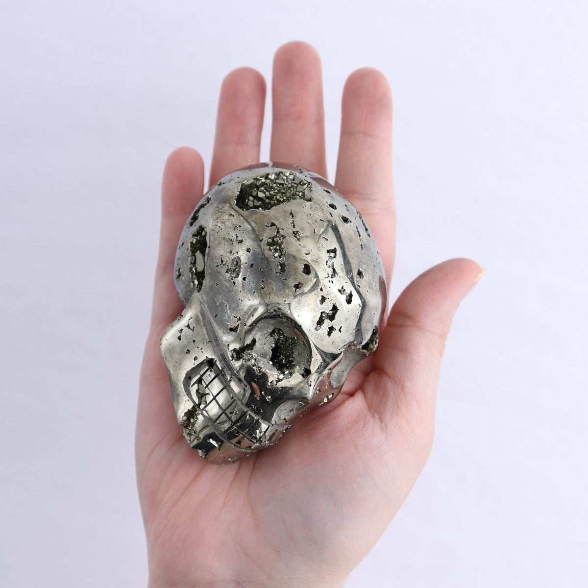 Pyrite Skulls Set of 5