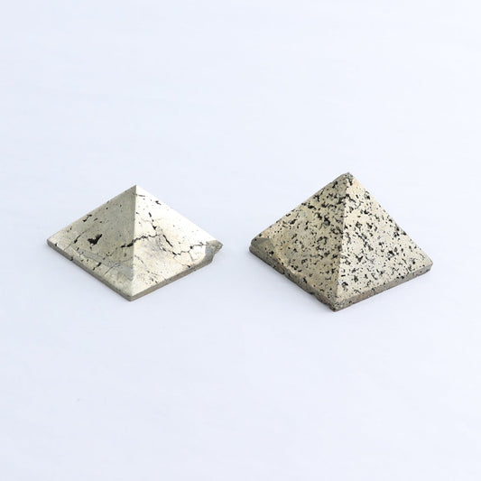 Pyrite Pyramids Set of 6