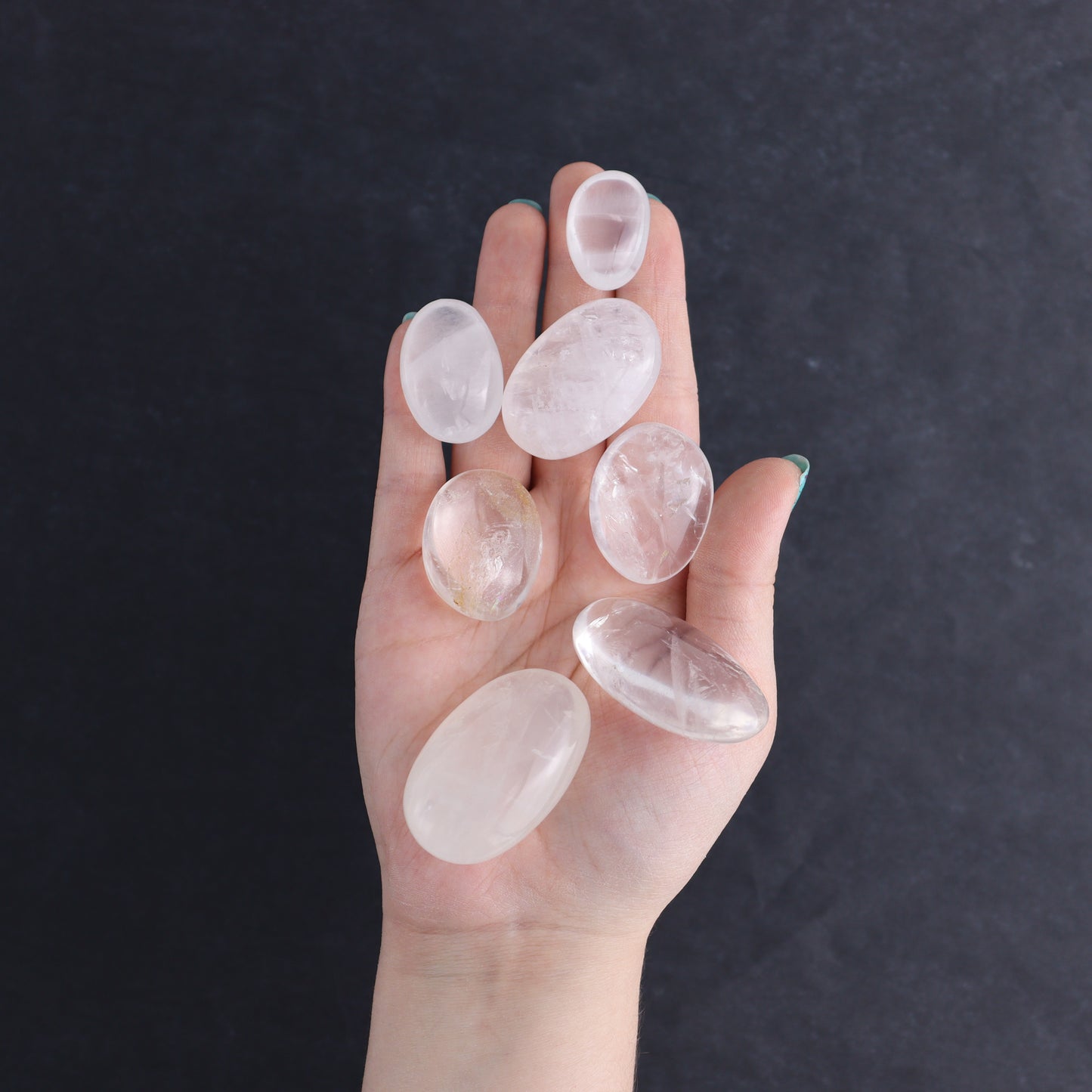 Girasol Quartz Tumbles 1 kg Set | Mi Esperanza Minerals | Supplier of Crystals and Onyx