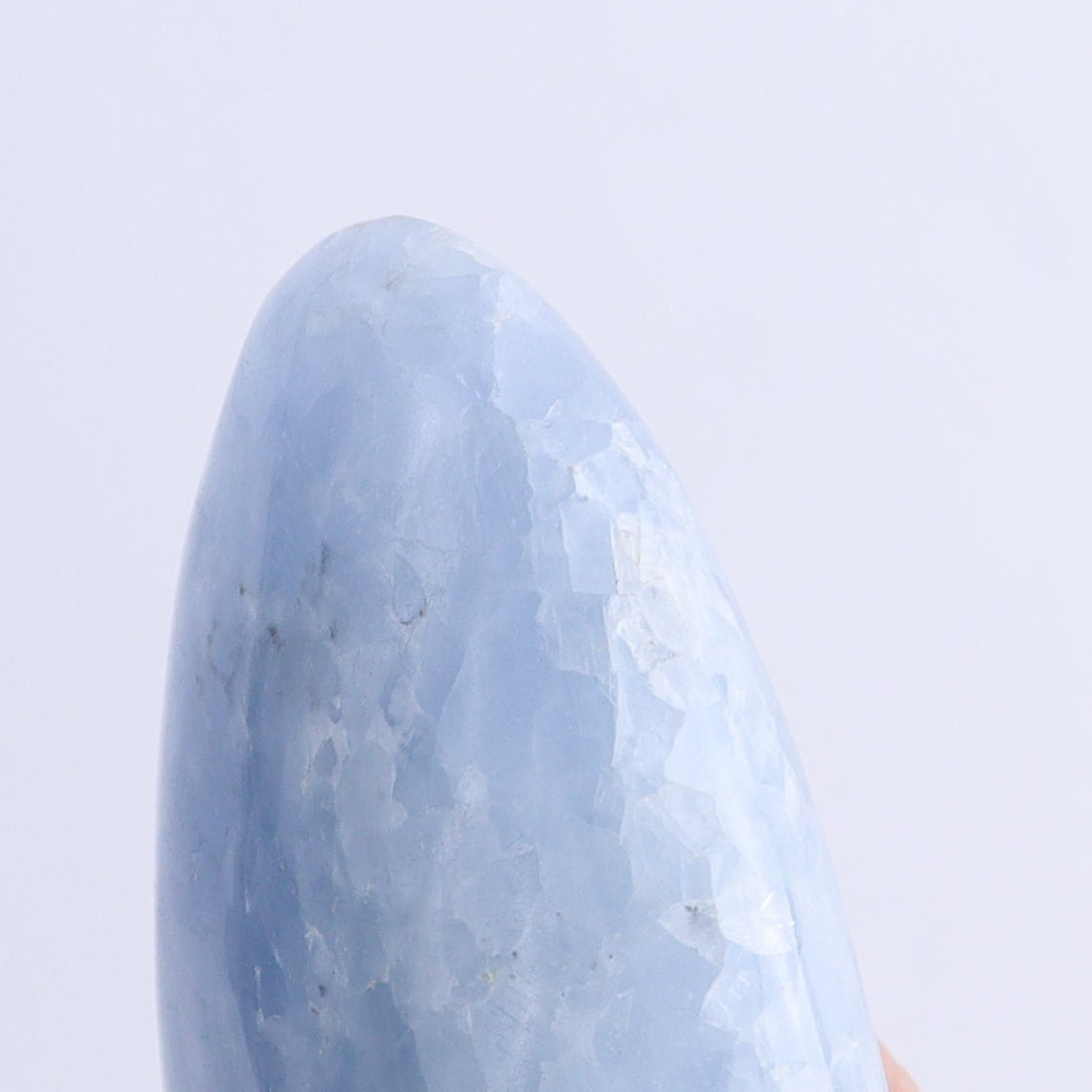 Blue Calcite Freeforms Set of 6 | Mi Esperanza Minerals | Supplier of Crystals and Onyx