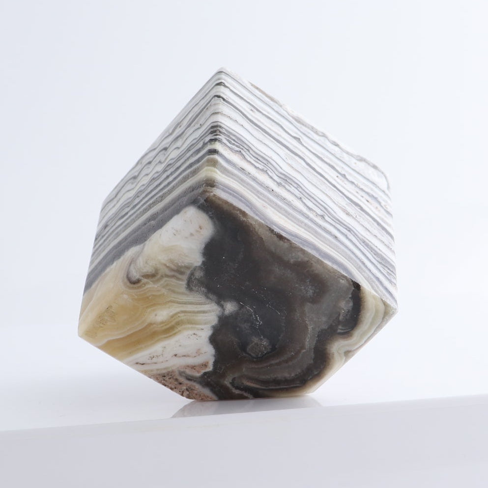Calcite Standing Cubes Set of 4