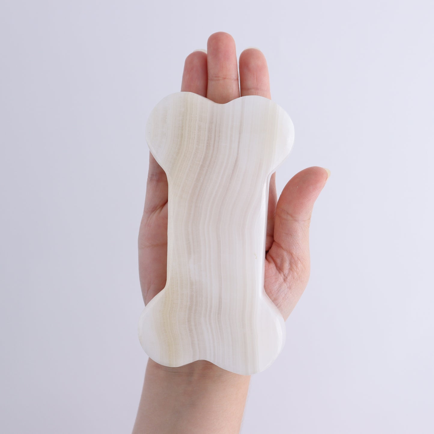 One White Caclite Bone | Mi Esperanza Minerals | Supplier of Crystals and Onyx
