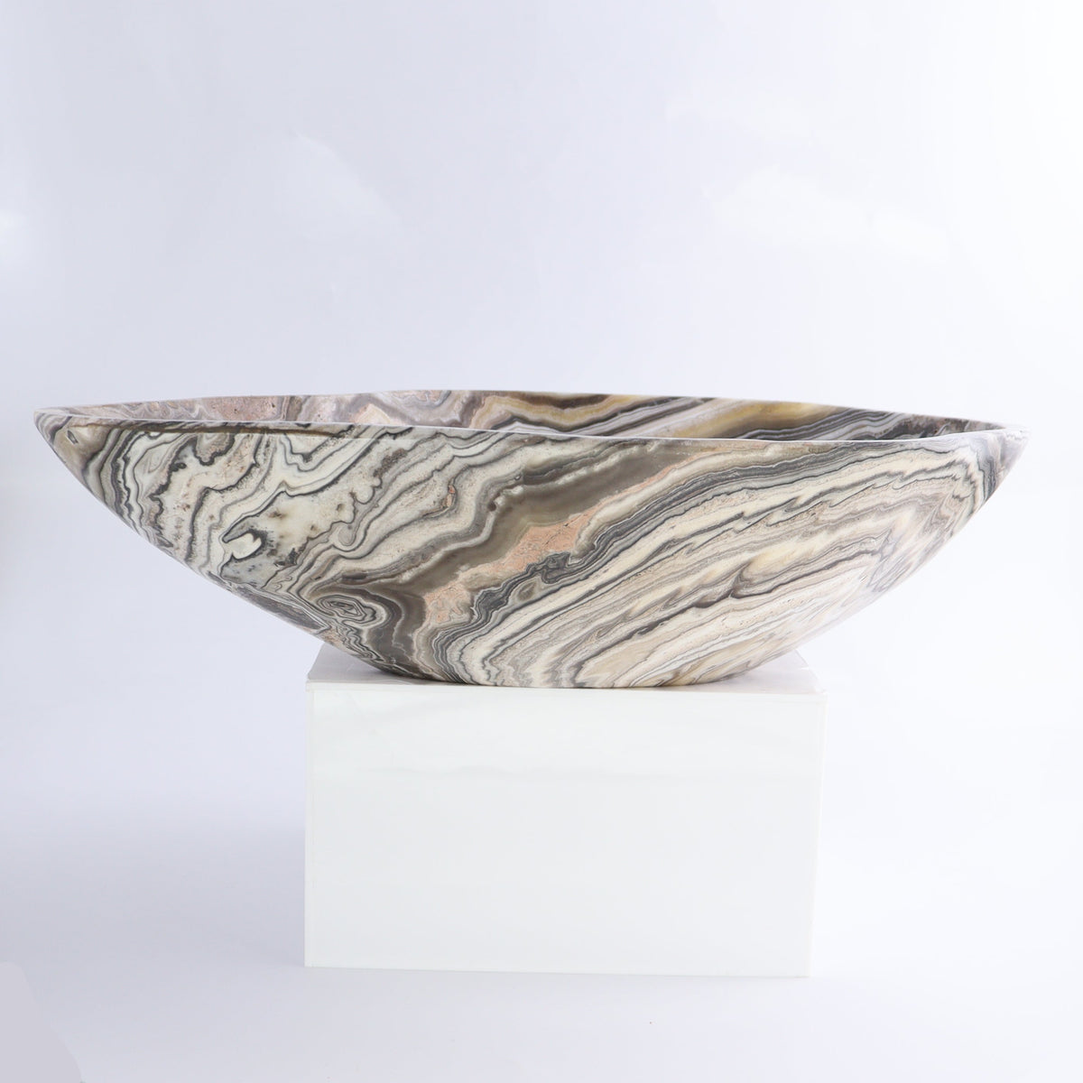 Mexican Onyx/Calcite Bowl | Mi Esperanza Minerals | Supplier of Crystals and Onyx