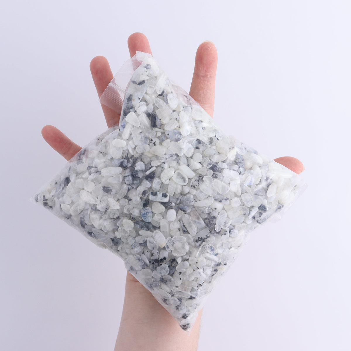 Rainbow Moonstone Chips 1 kg Set | Mi Esperanza Minerals | Supplier of Crystals and Onyx