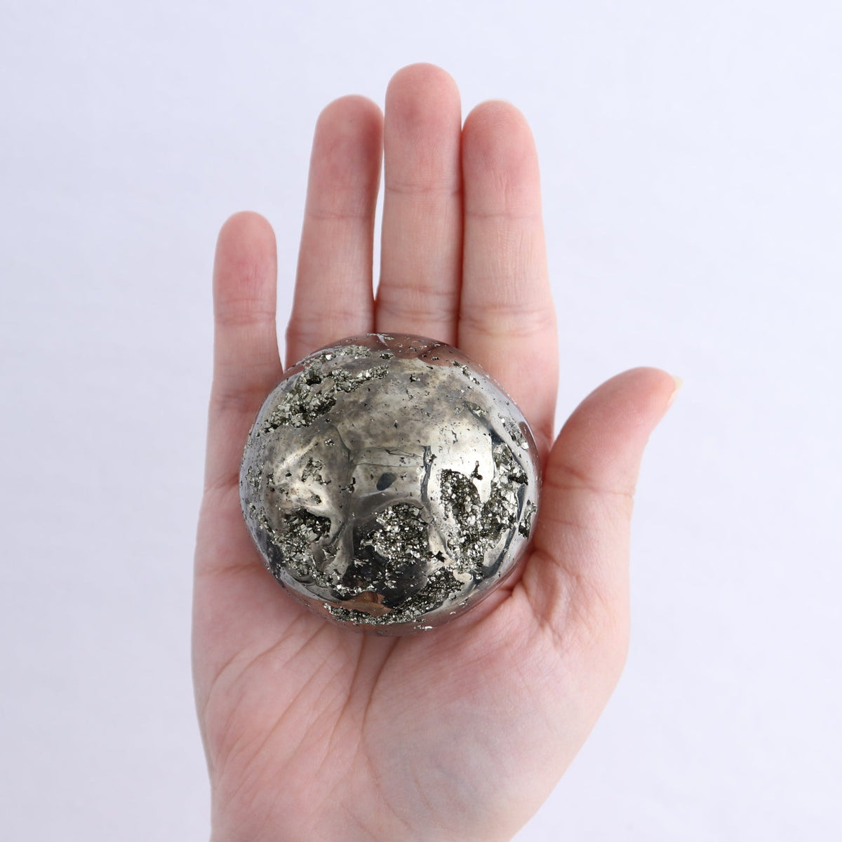 Pyrite Spheres Set of 4