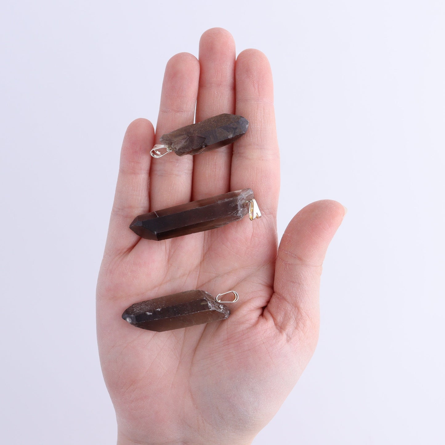 One Smoky Quartz Pendant | Mi Esperanza Minerals | Supplier of Crystals and Onyx