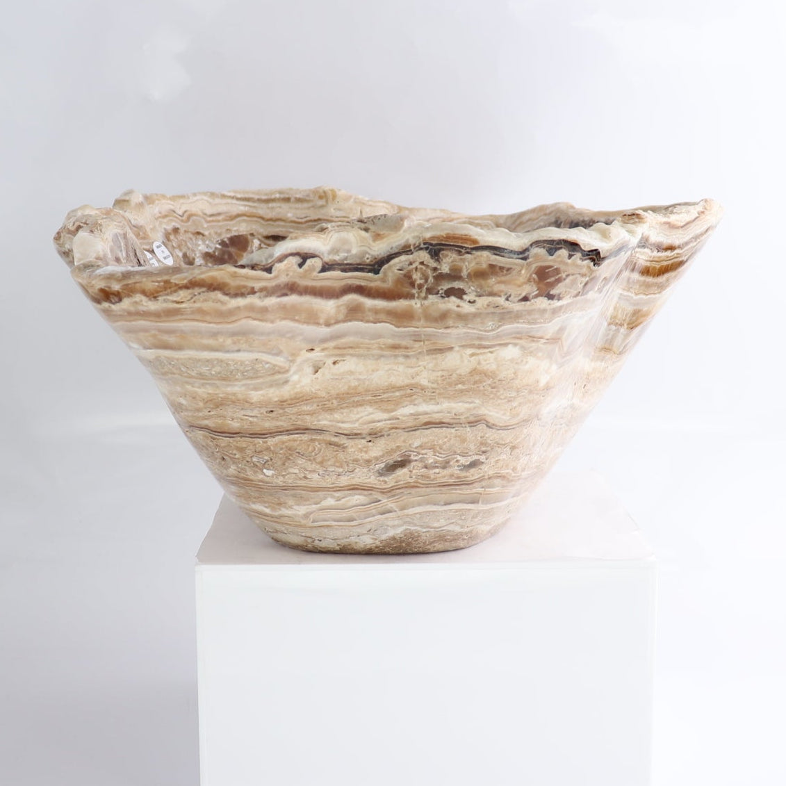 Mexican Onyx/Calcite Bowl 16"