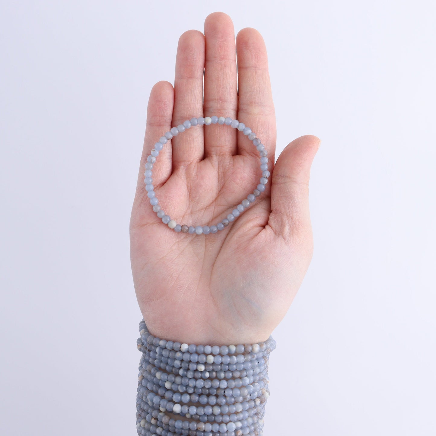 One Angelite Bracelet | Mi Esperanza Minerals | Supplier of Crystals and Onyx