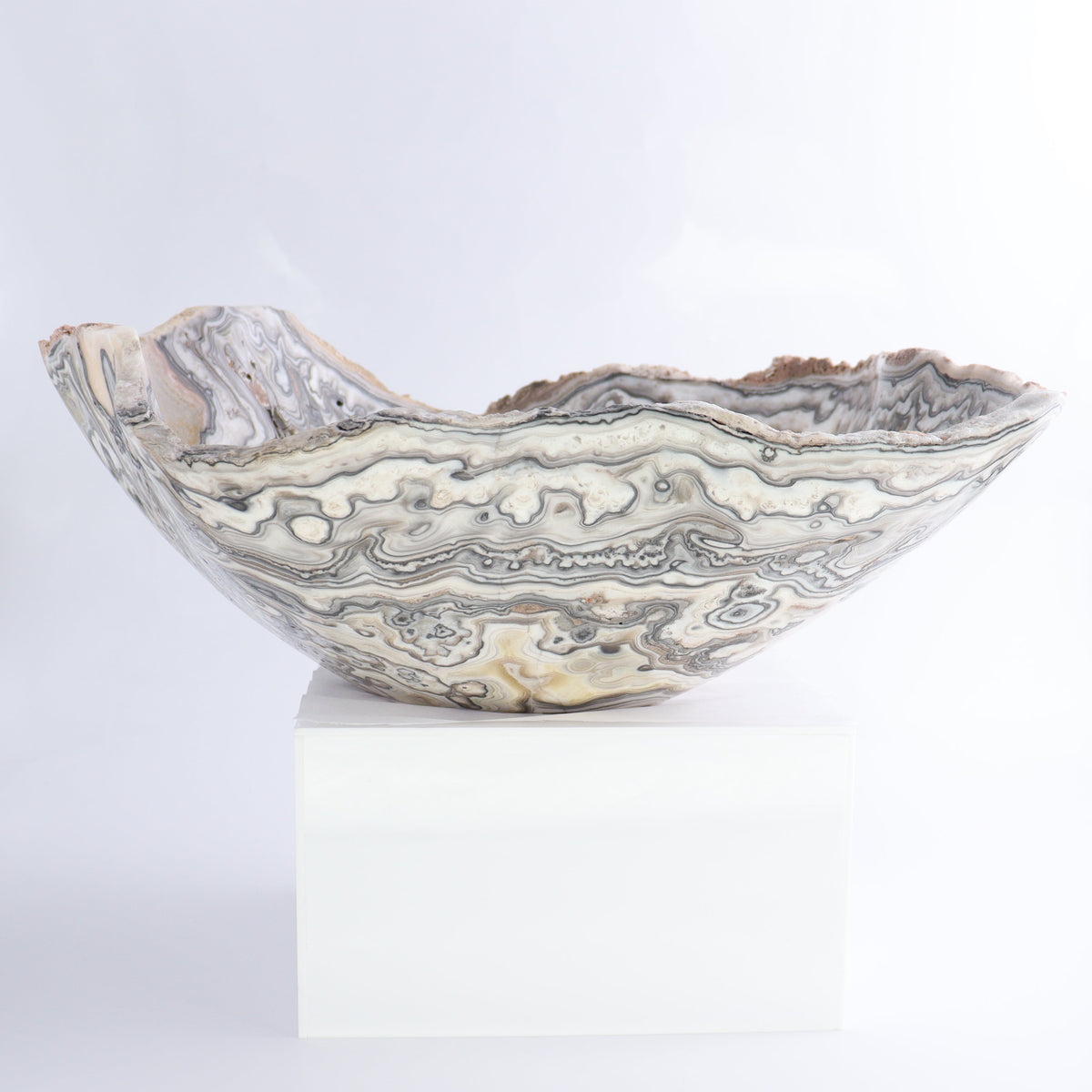 Mexican Onyx/Calcite Bowl | Mi Esperanza Minerals | Supplier of Crystals and Onyx