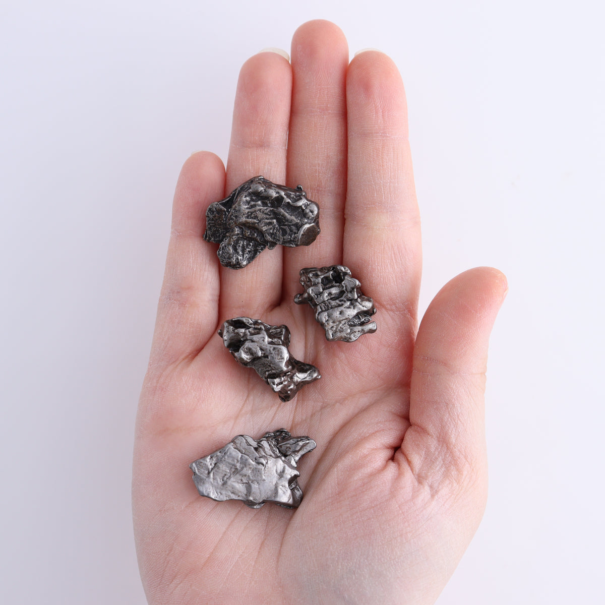 Campos del Cielo Meteorites Set of 8 | Mi Esperanza Minerals | Supplier of Crystals and Onyx