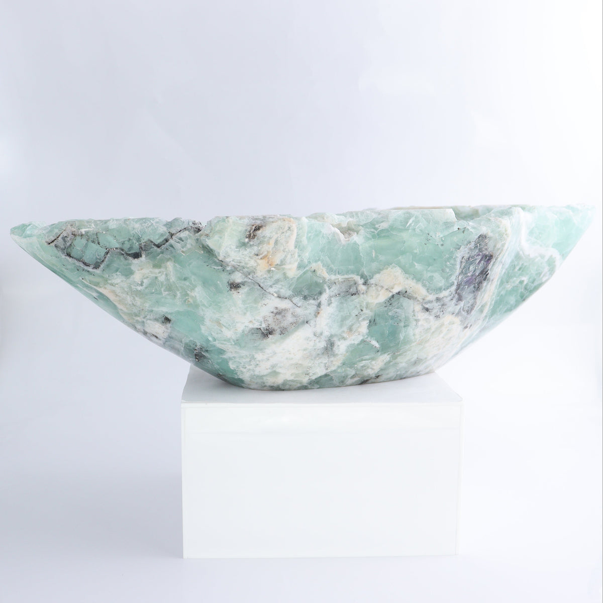 Fluorite Bowl 17" | Mi Esperanza Minerals | Supplier of Crystals and Onyx
