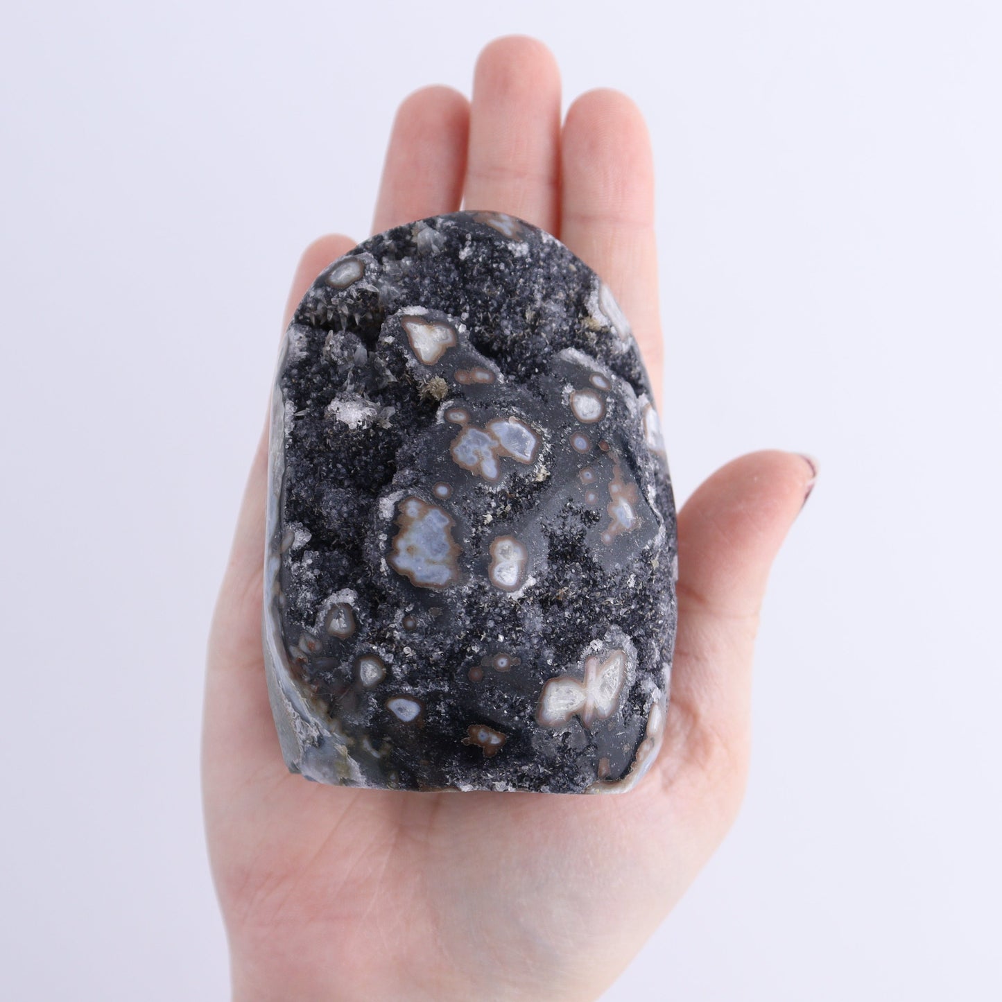 Uruguay Amethyst Cut Base Set of 2 | Mi Esperanza Minerals | Supplier of Crystals and Onyx