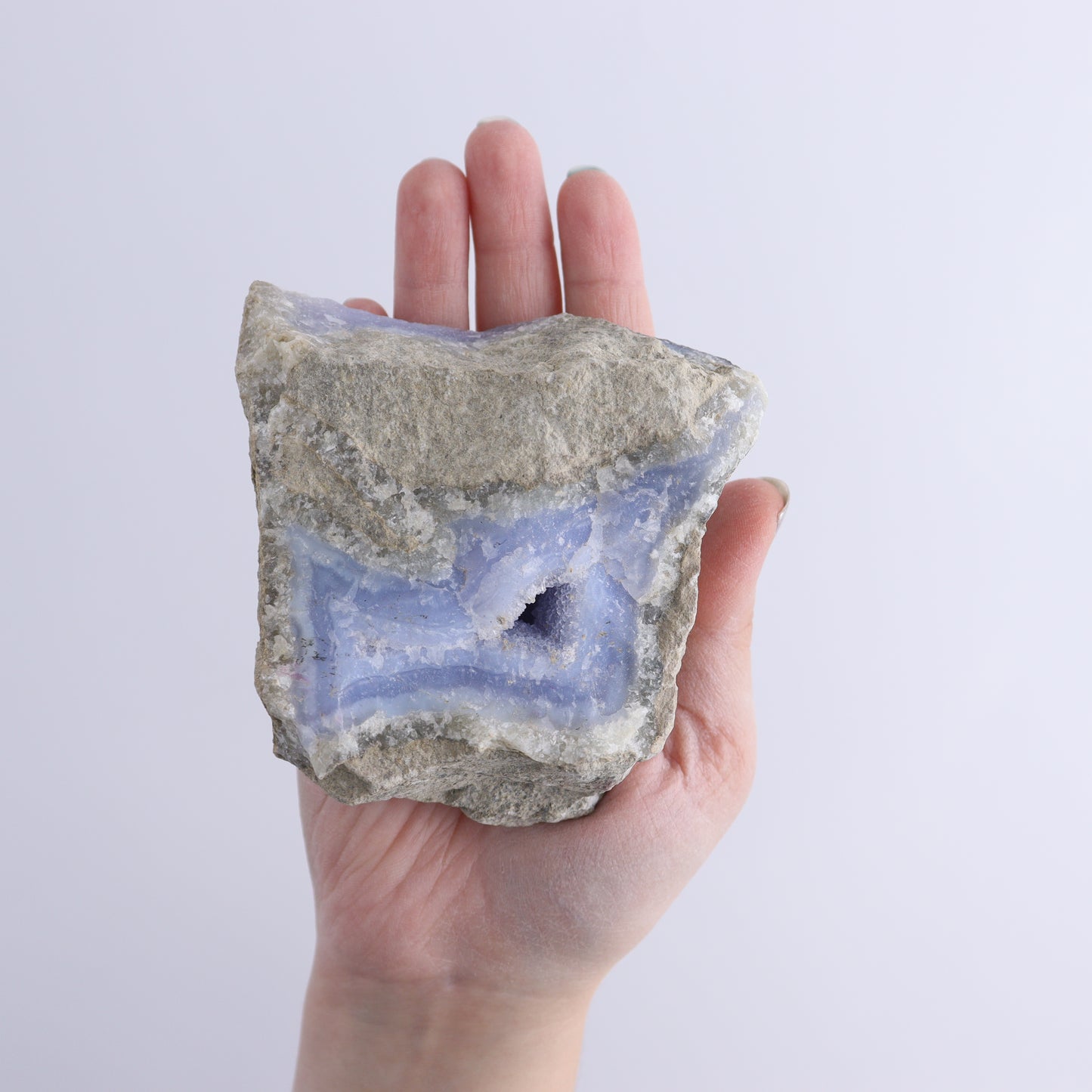 Blue Lace Agate Freeforms Set of 12