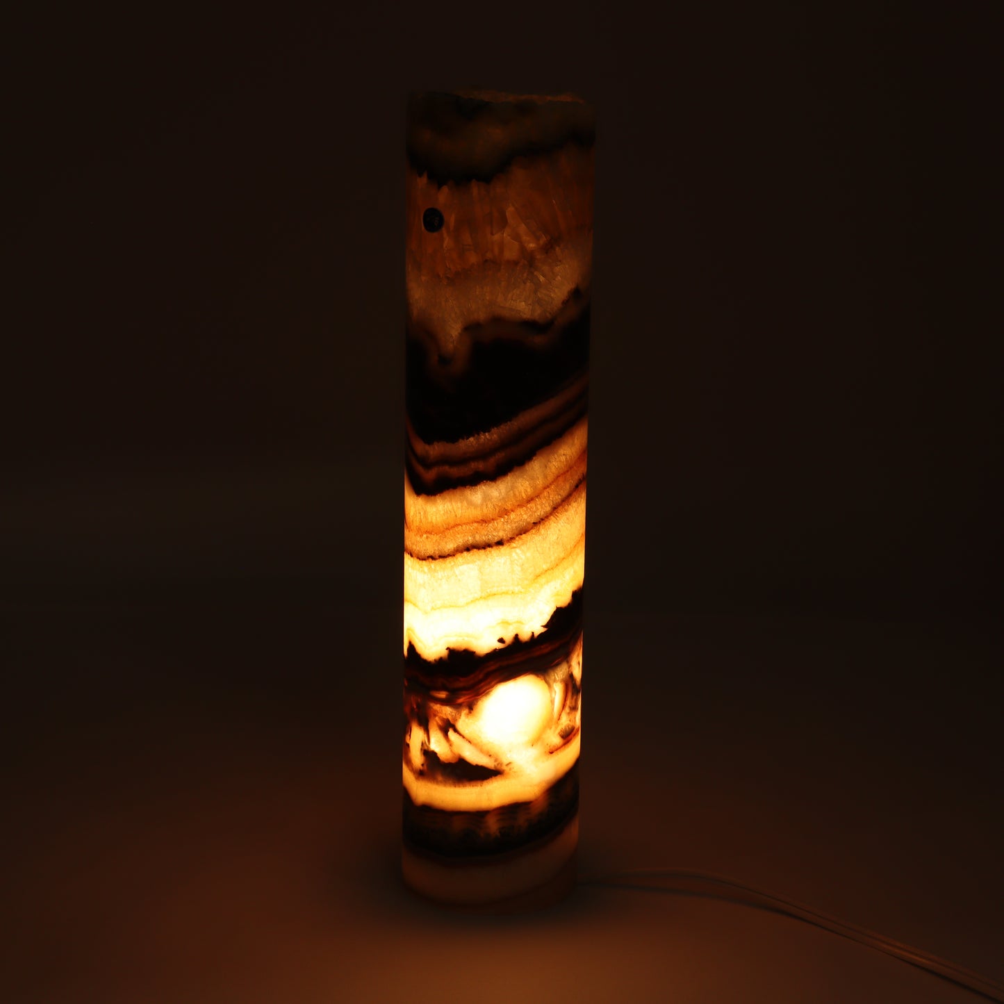 One Yellow & Green Onyx Lamp Blind | Mi Esperanza Minerals | Supplier of Crystals and Onyx