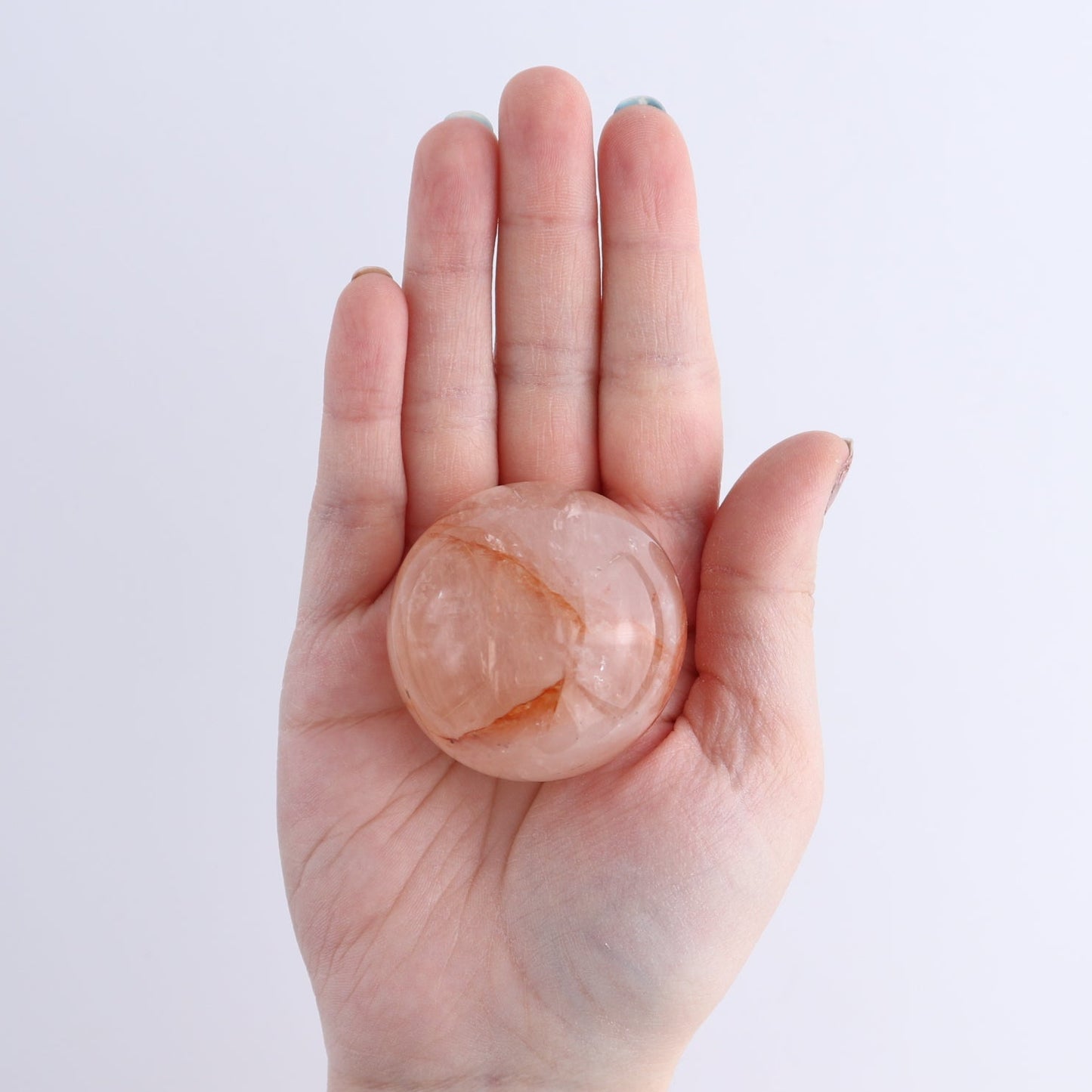 Fire Quartz Spheres Set of 5