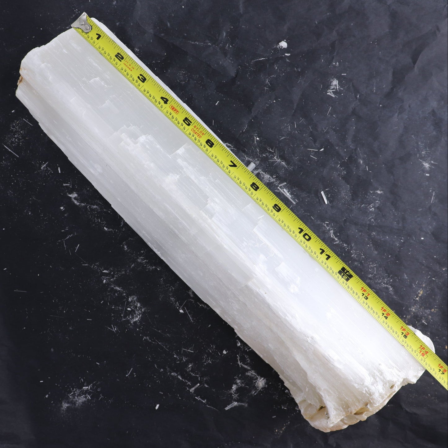 Selenite Logs Set of 2