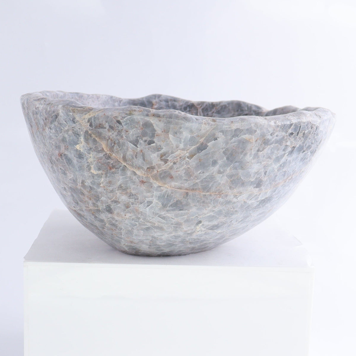 Blue Calcite Bowl | Mi Esperanza Minerals | Supplier of Crystals and Onyx