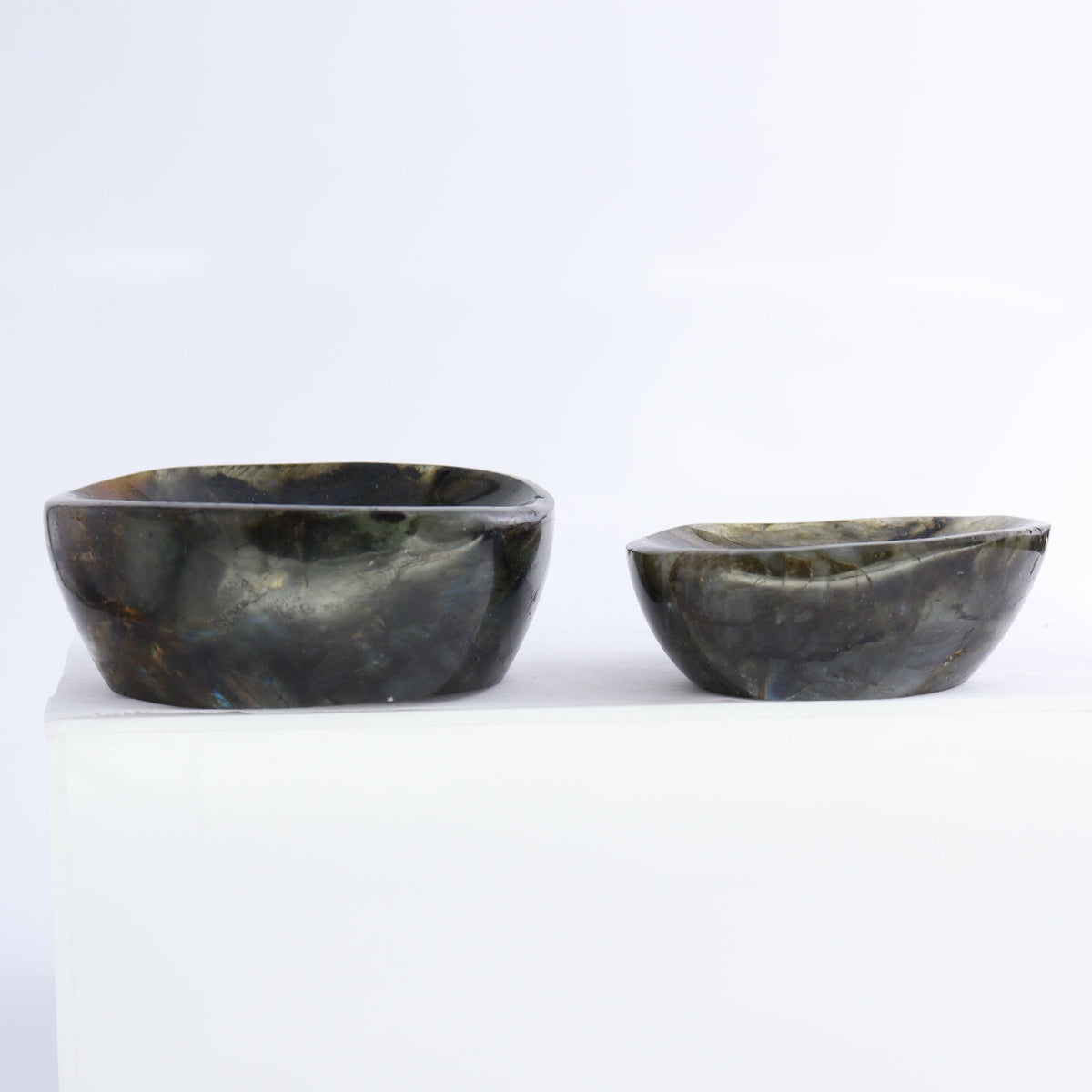 Labradorite Bowls Set of 10 | Mi Esperanza Minerals | Supplier of Crystals and Onyx