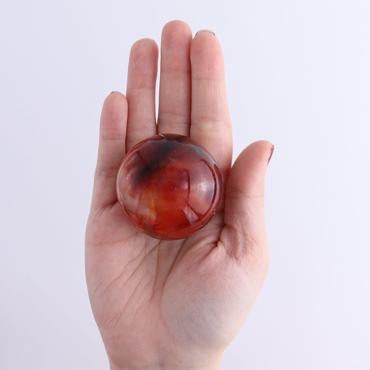 Carnelian Spheres Set of 6 | Mi Esperanza Minerals | Supplier of Crystals and Onyx