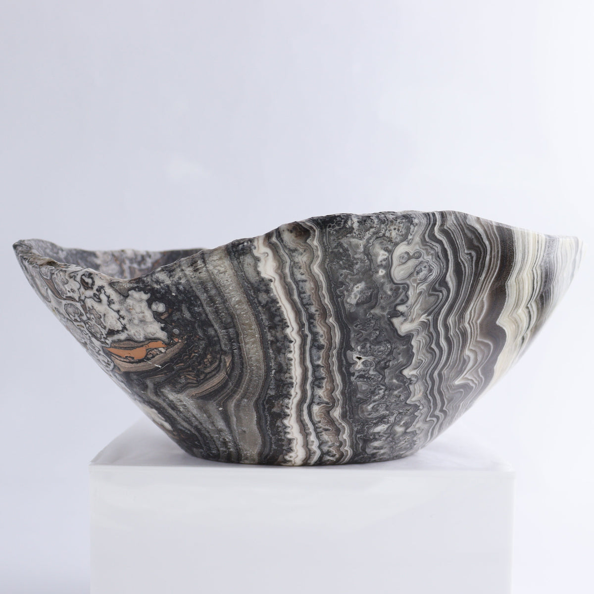 Zebra Onyx Bowl | Mi Esperanza Minerals | Supplier of Crystals and Onyx