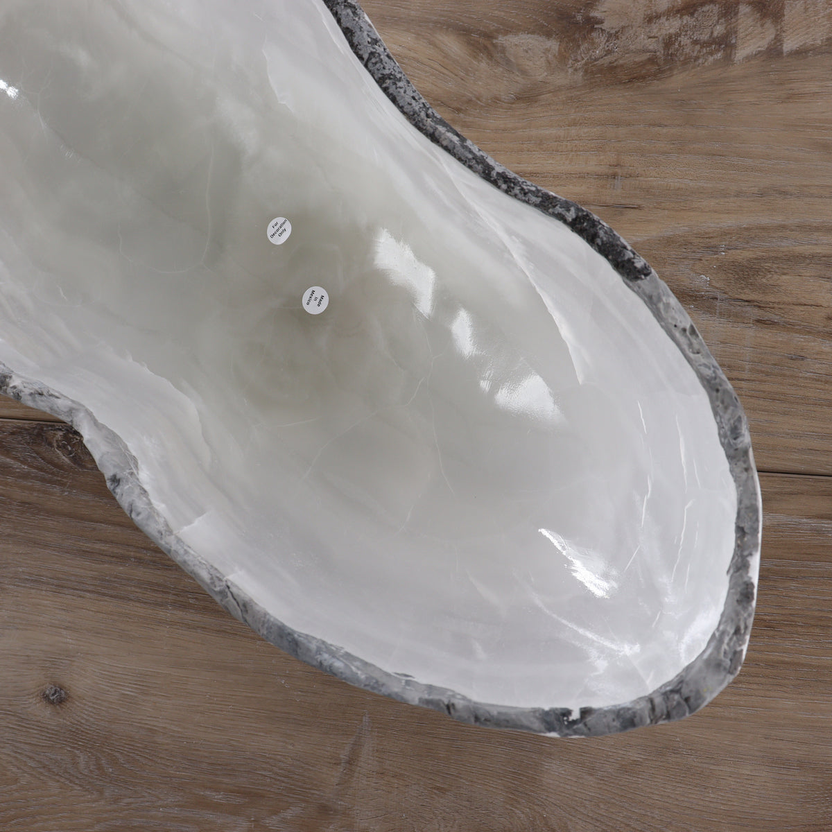 Mexican Onyx/Calcite Canoe Bowl | Mi Esperanza Minerals | Supplier of Crystals and Onyx